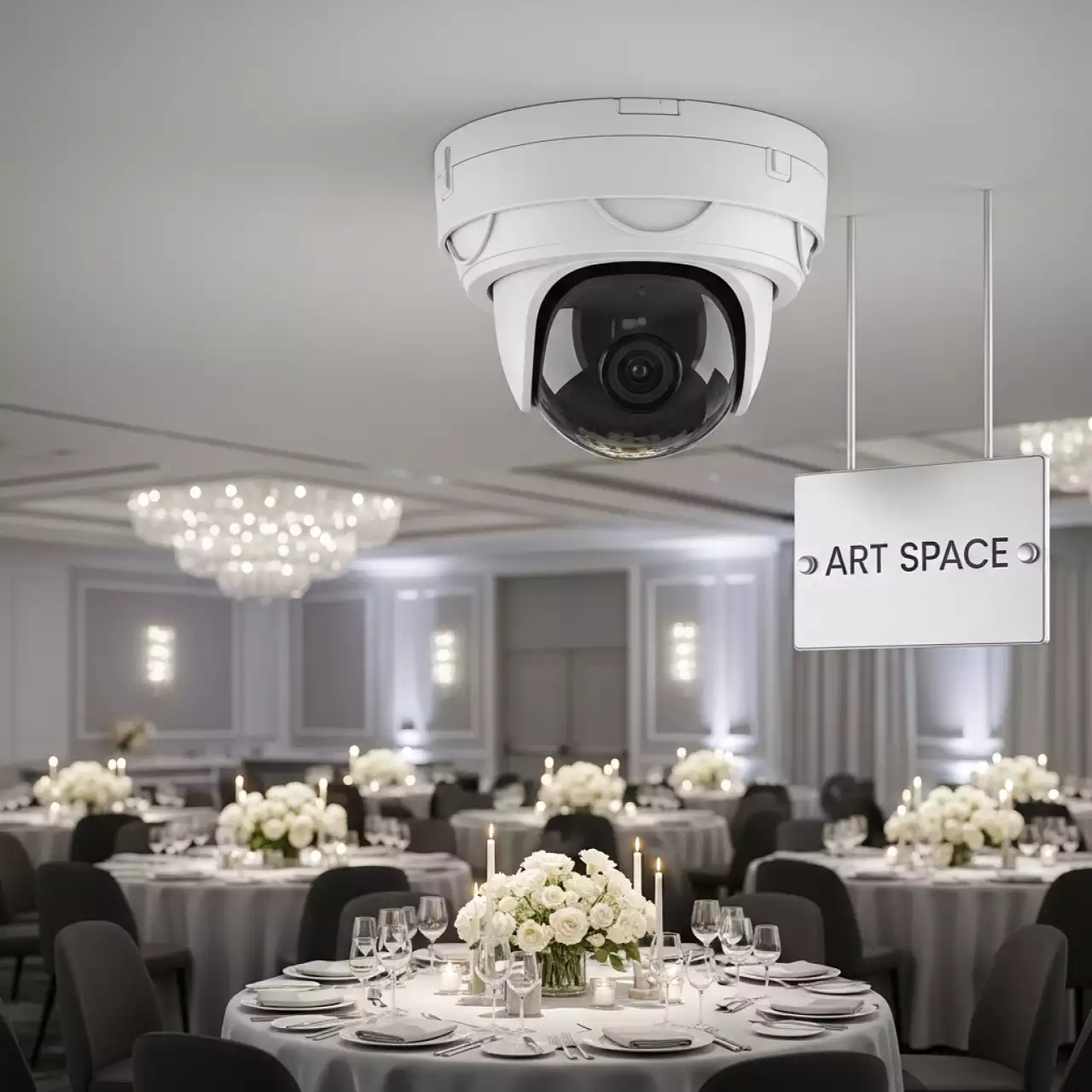 Аренда Камера видеонаблюдения HiWatch DS I400 D 2,8 мм 4 МП в Гранд Отель Поляна — ART SPACE