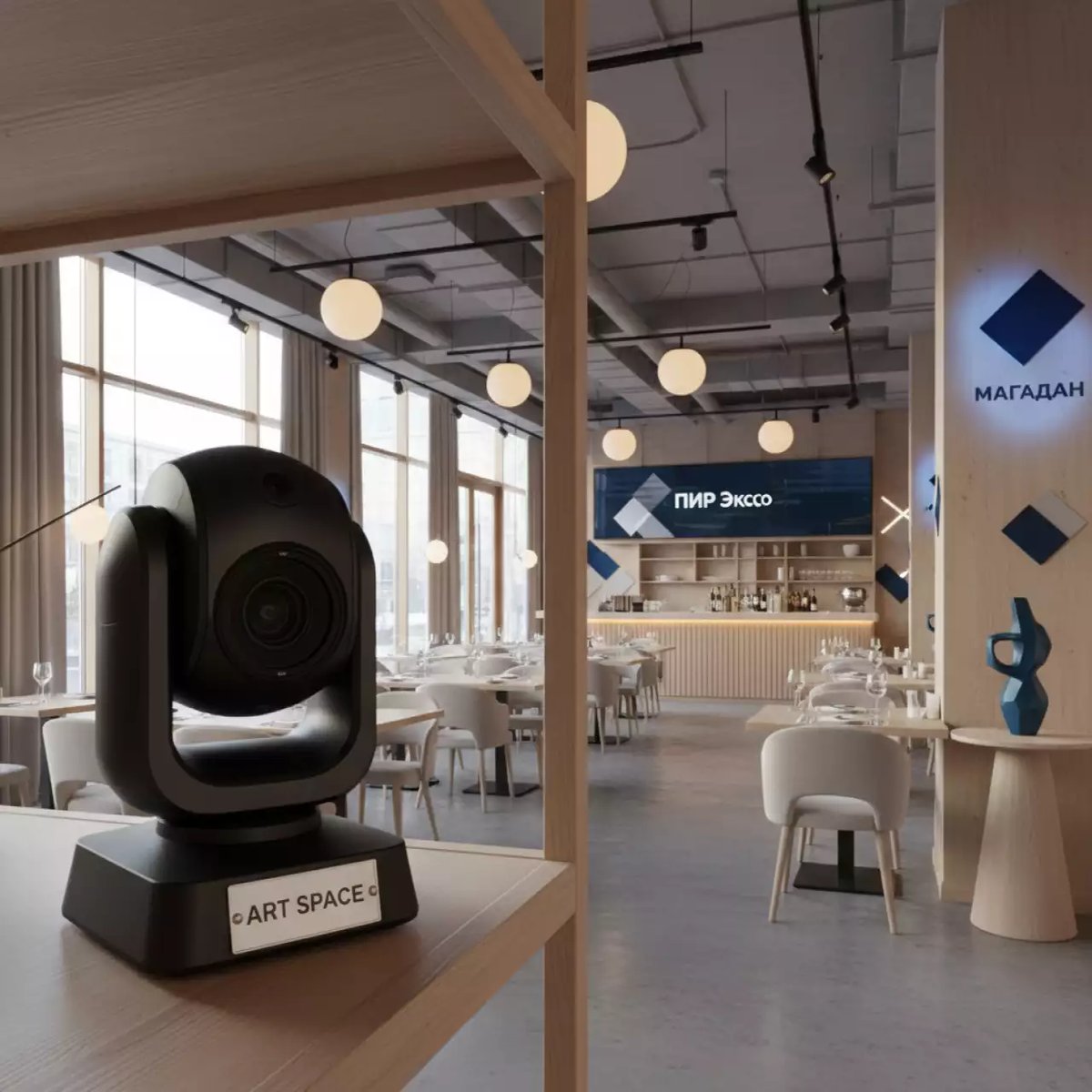 Аренда Камера ВКС ITC TV M620 в ресторане «Магадан» — ART SPACE