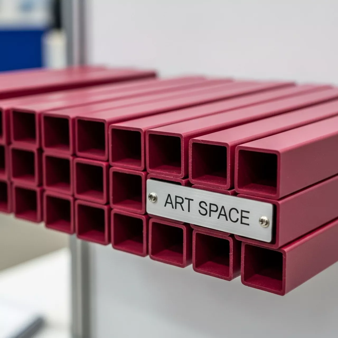 Аренда Каналы цветные бордо O Channel А5 217 мм 10 мм для Металбинд в Imeretinskiy Hotel — ART SPACE