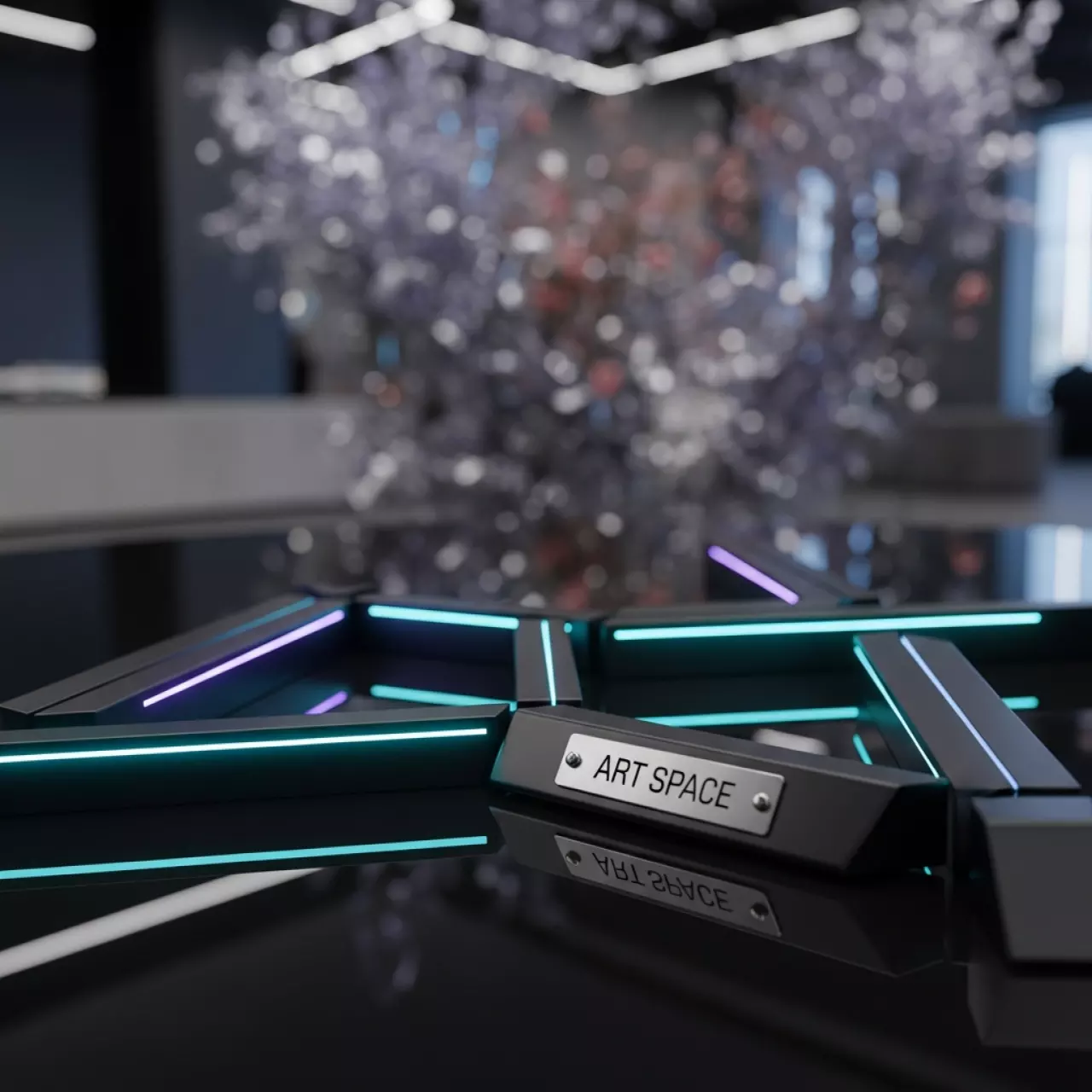 Аренда Каналы цветные черные O.CHANNEL А4 304 мм 10 мм в Stella di Mosca — ART SPACE