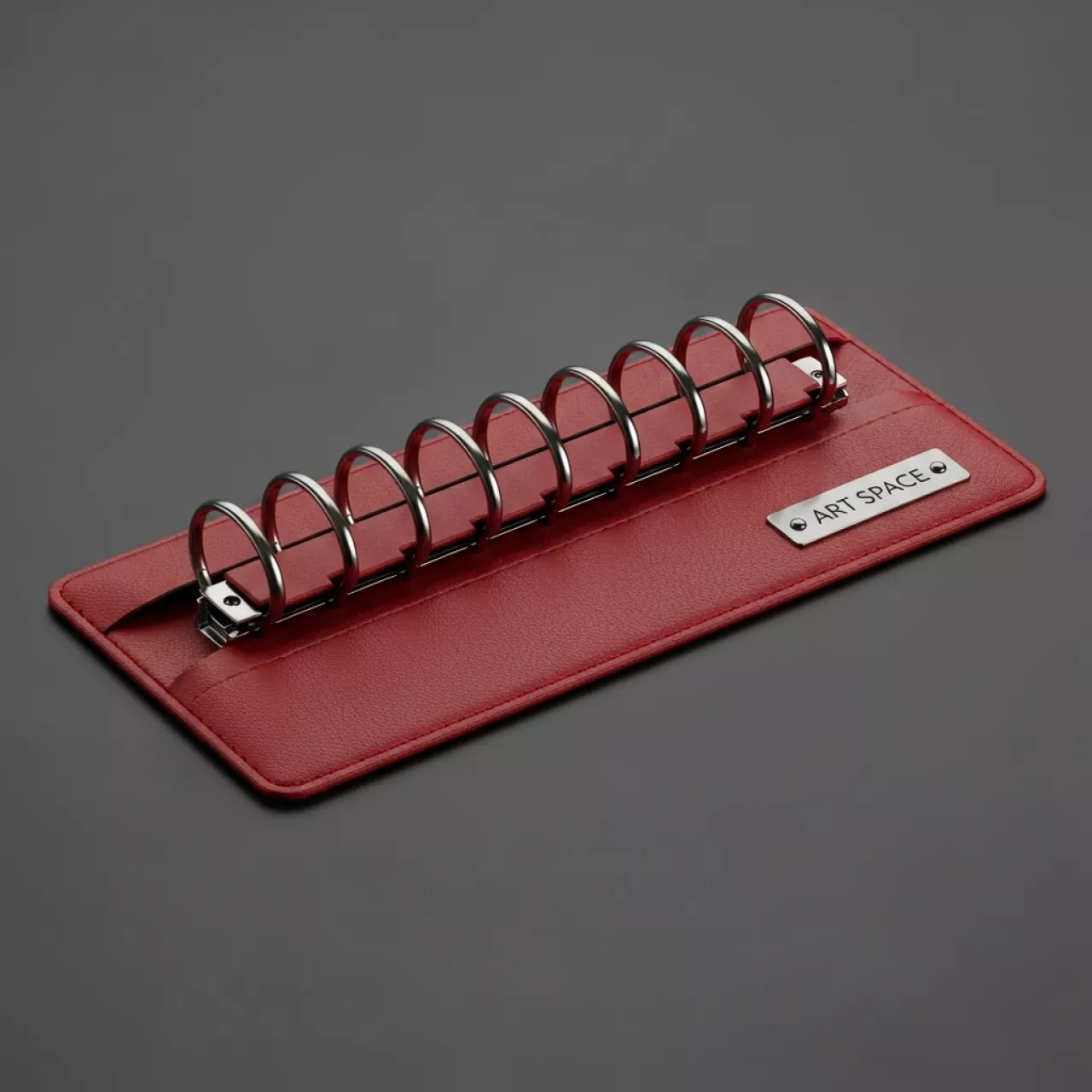 Аренда Каналы цветные для Металбинд O.CHANNEL А5 217 мм 10 мм красные с покрытием "кожа" в казино «Сочи» — ART SPACE