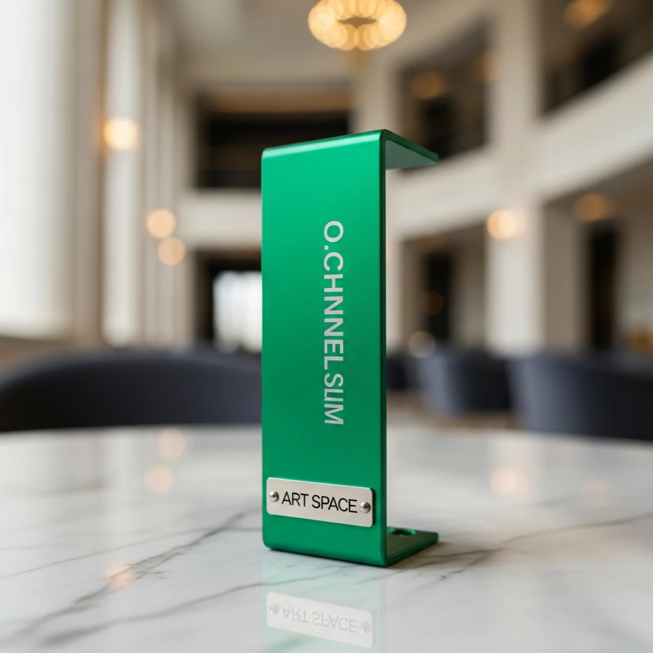 Аренда Каналы цветные зеленые O.CHANNEL SLIM А4 304 мм 16 мм в комплексе «Дагомыс» — ART SPACE