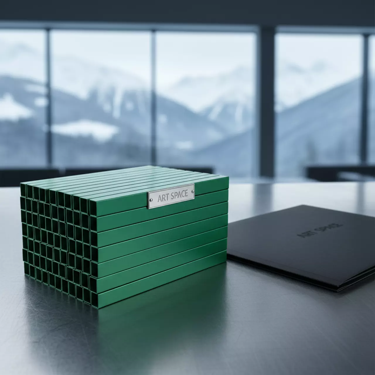 Аренда Каналы для переплета O CHANNEL А5 217 мм 24 мм зеленые в Radisson Blu Resort & Congress Centre — ART SPACE