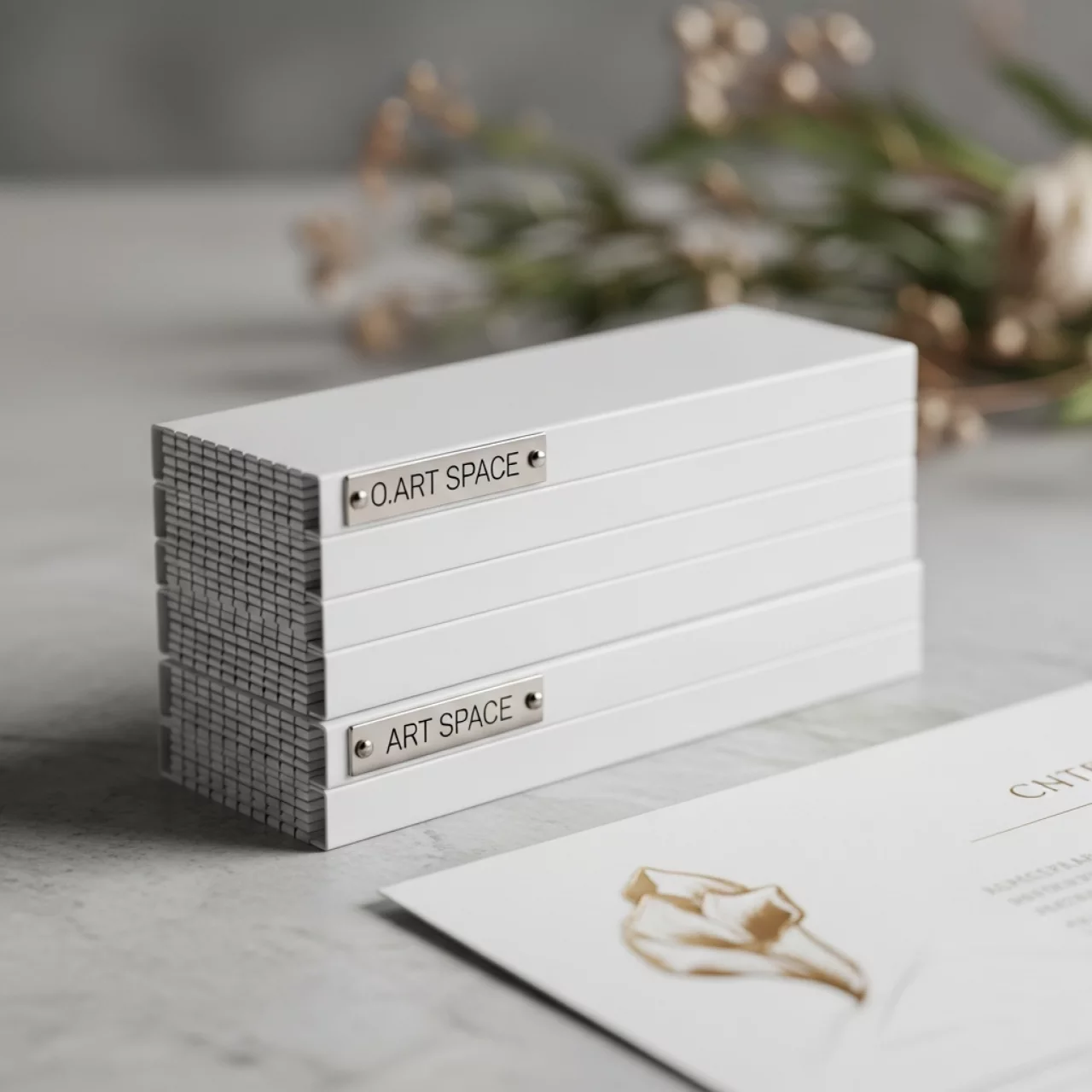 Аренда Каналы металлические для Металбинд O.Simple Channel 304 мм 16 мм белые в Gamma Sirius — ART SPACE