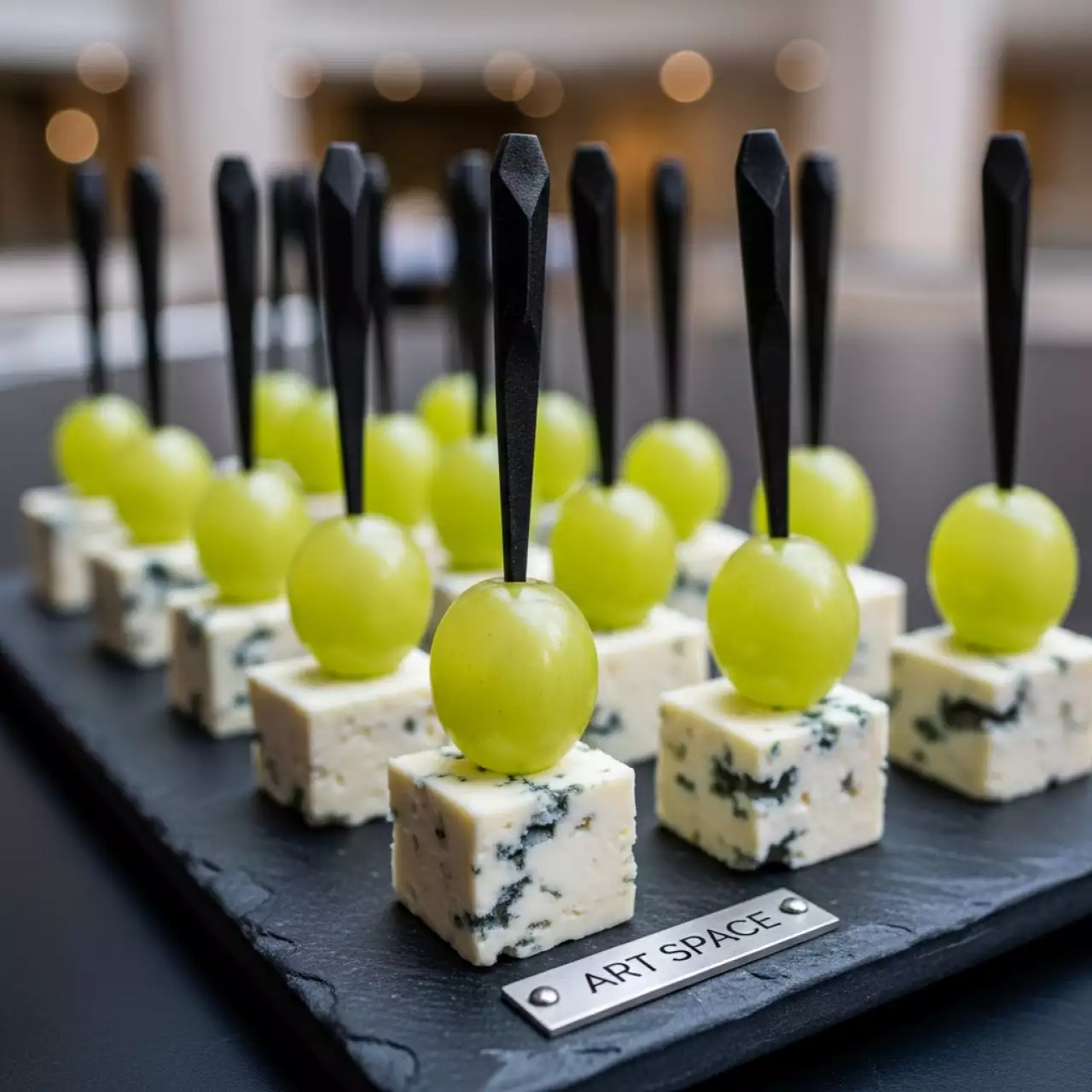 Аренда Канапе с голубым сыром и виноградом в гранд-отеле «Жемчужина» — ART SPACE