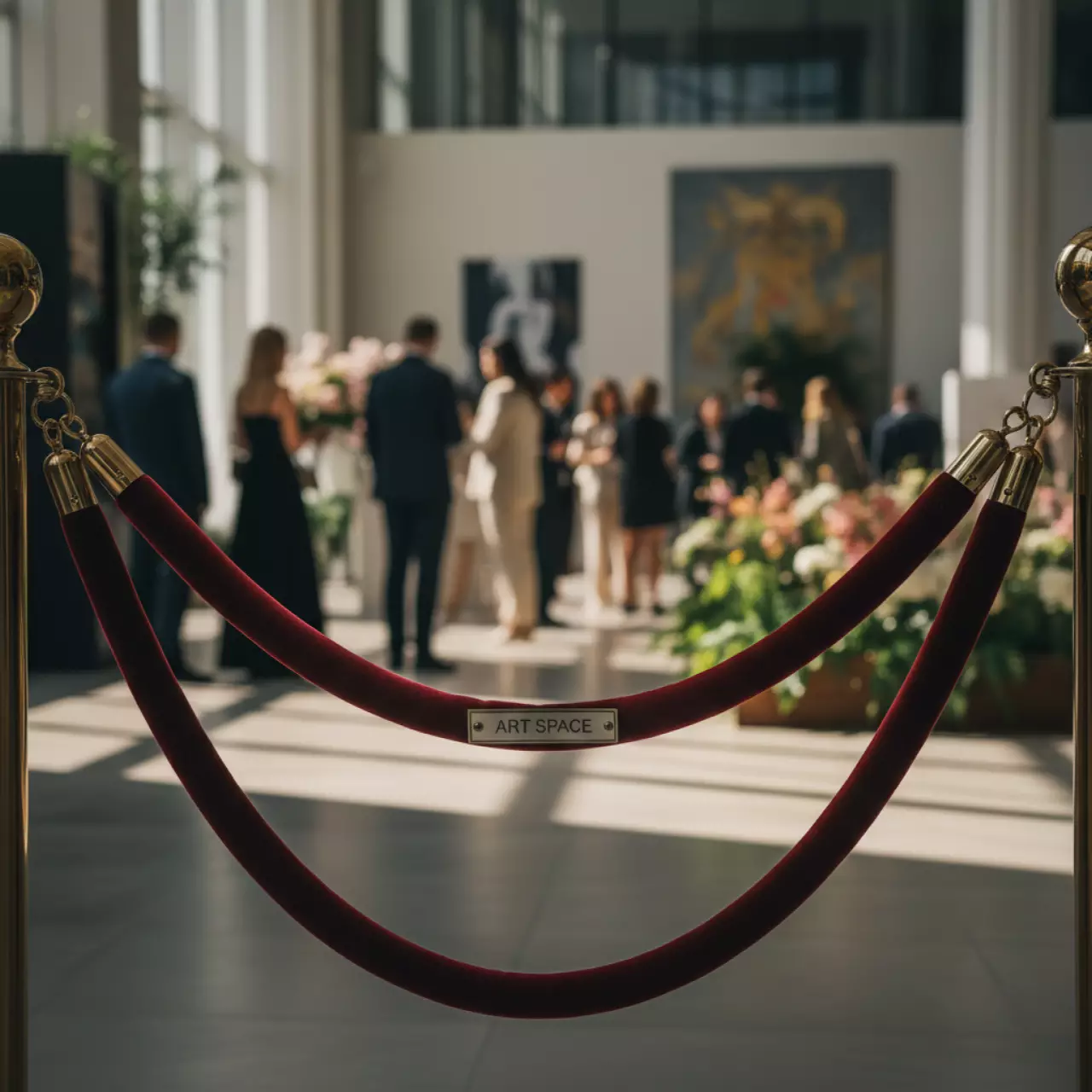 Аренда Канат бордовый с латунным карабином в Mantera Supreme — ART SPACE