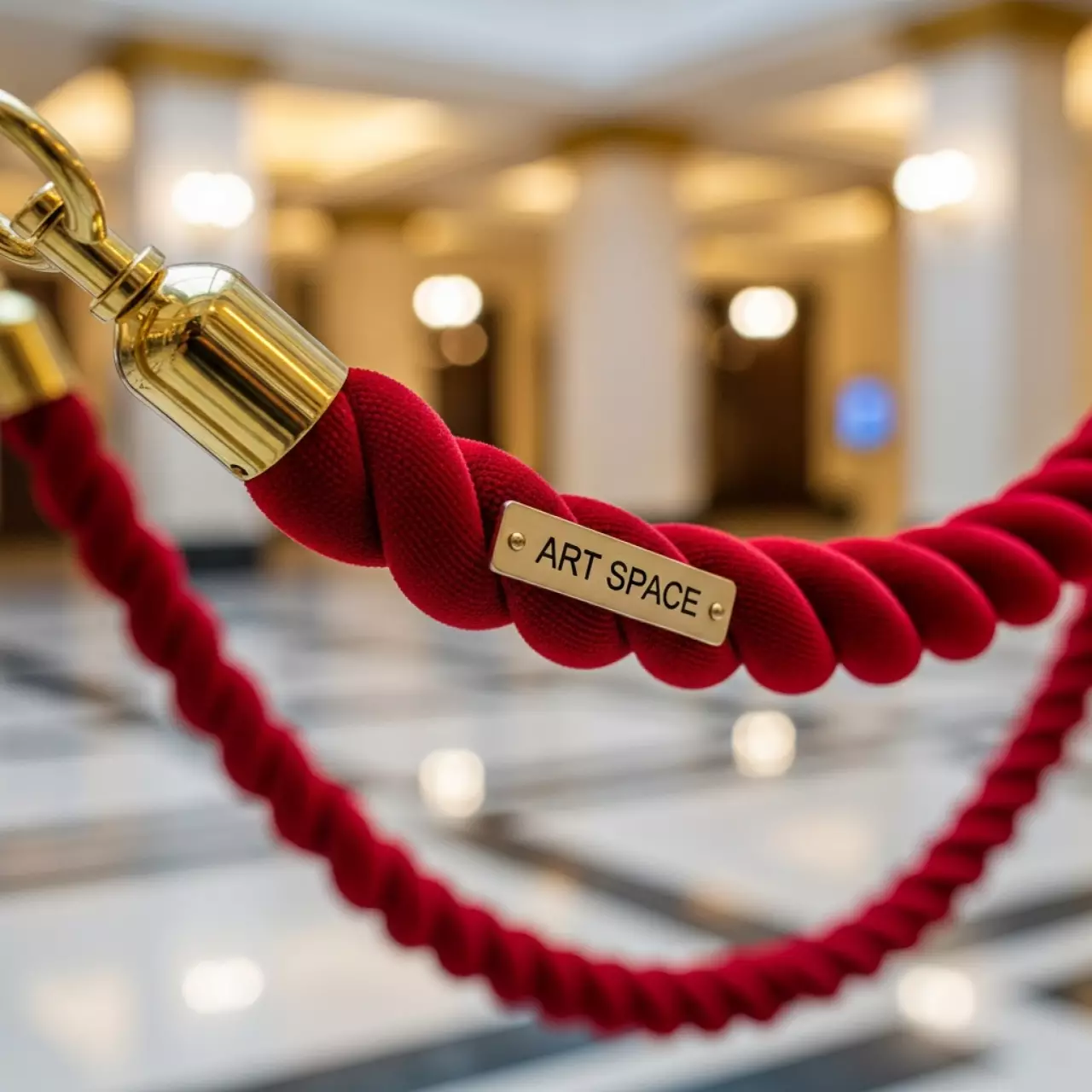 Аренда Канат красный для оградительного столбика в Сочи Парк Отеле — ART SPACE