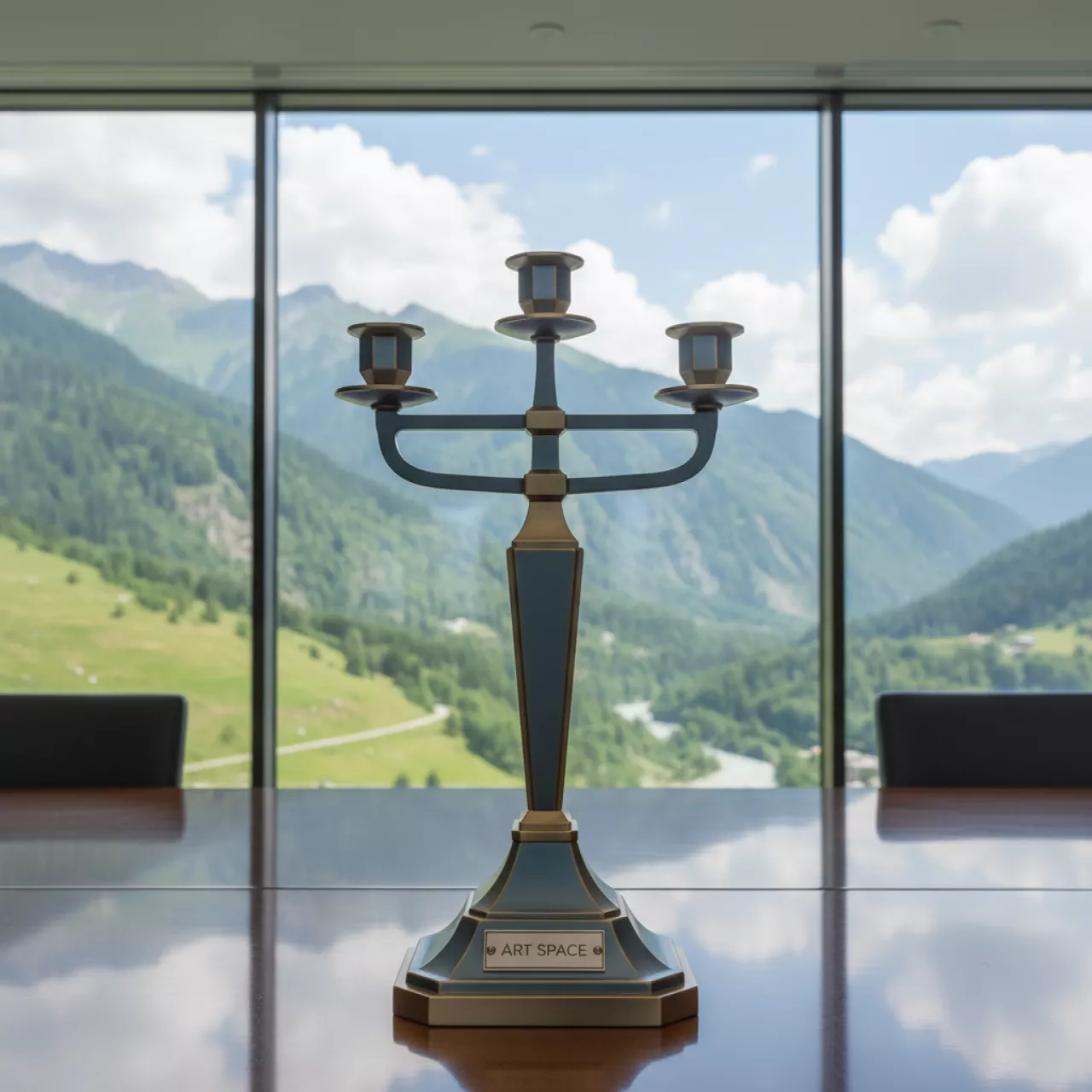 Аренда Канделябр классический с 3 рожками на курорте «Газпром» (Альпика) — ART SPACE