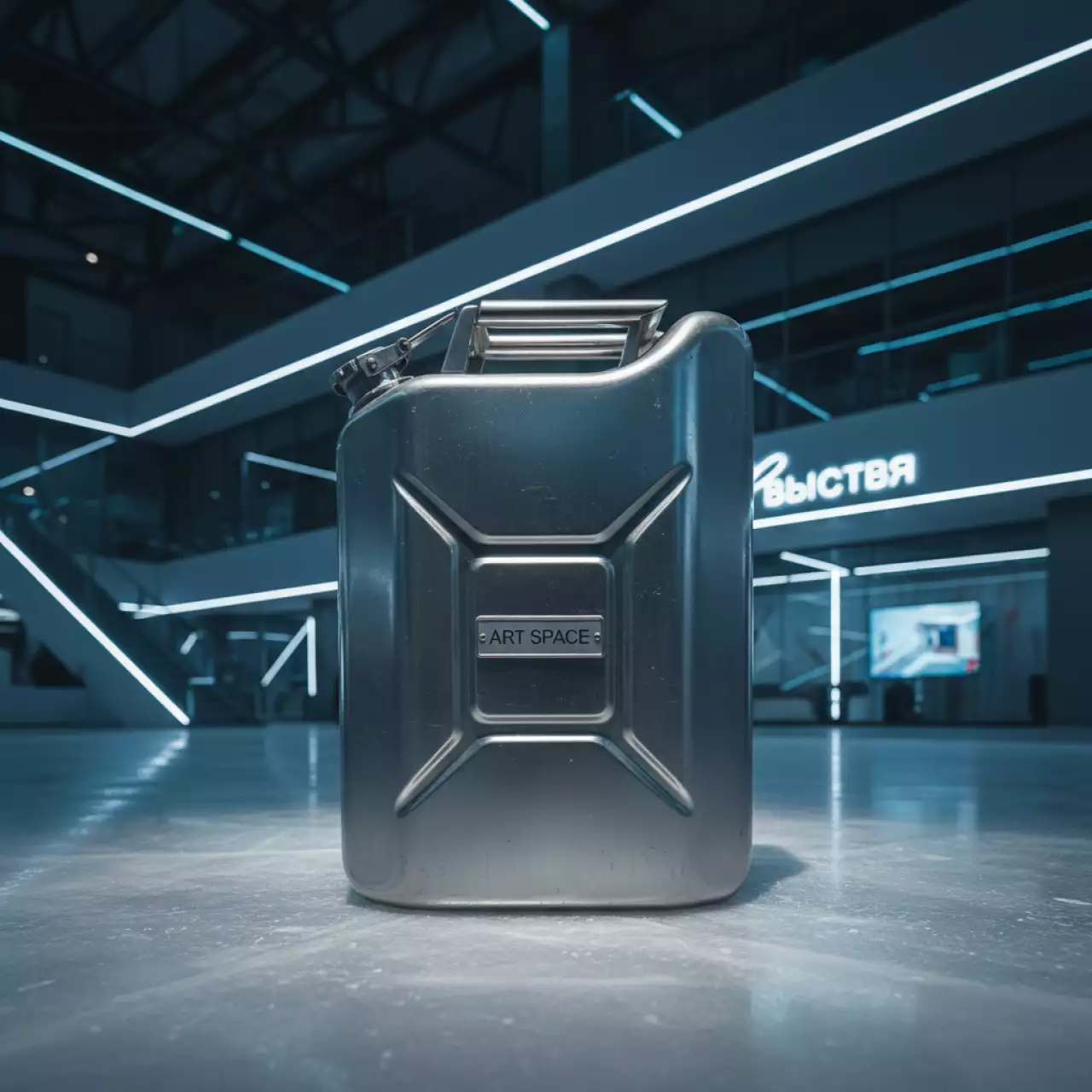 Аренда Канистра металлическая 20 л в ледовом дворце «Роза Хутор» — ART SPACE