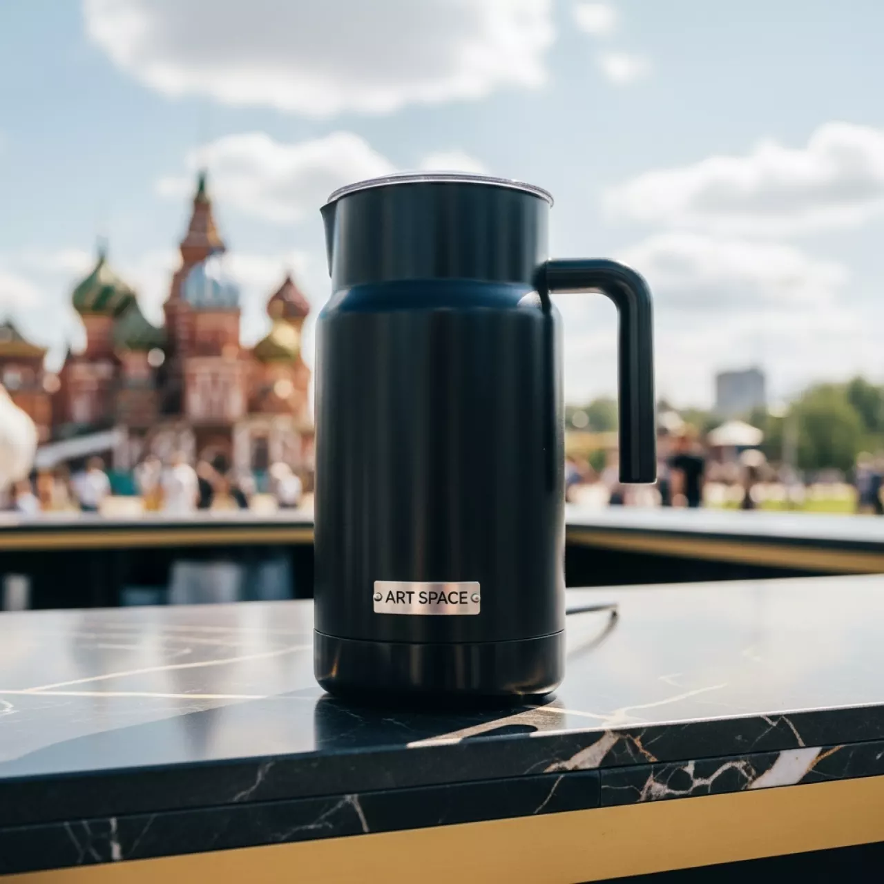 Аренда Капучинатор 0,45 л черный в этно-парке «Моя Россия» — ART SPACE