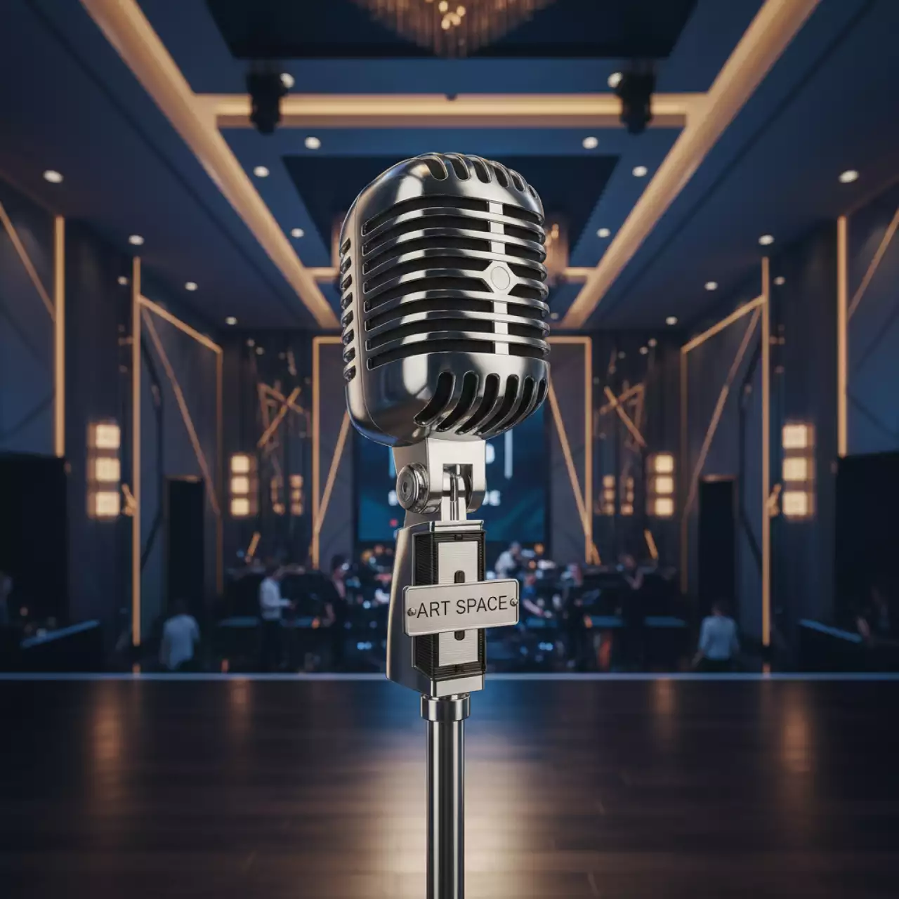 Аренда Караоке микрофон Swinging Microphone Элвиса в Гранд Отель Сочи — ART SPACE