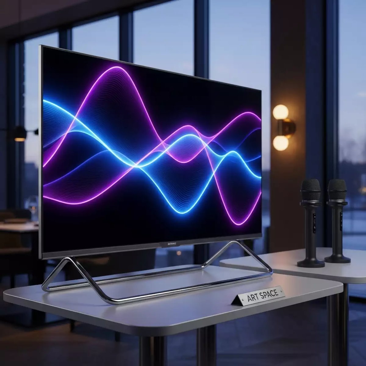 Аренда Караоке с ТВ 50 дюймов в ресторане «Высота 5642» — ART SPACE