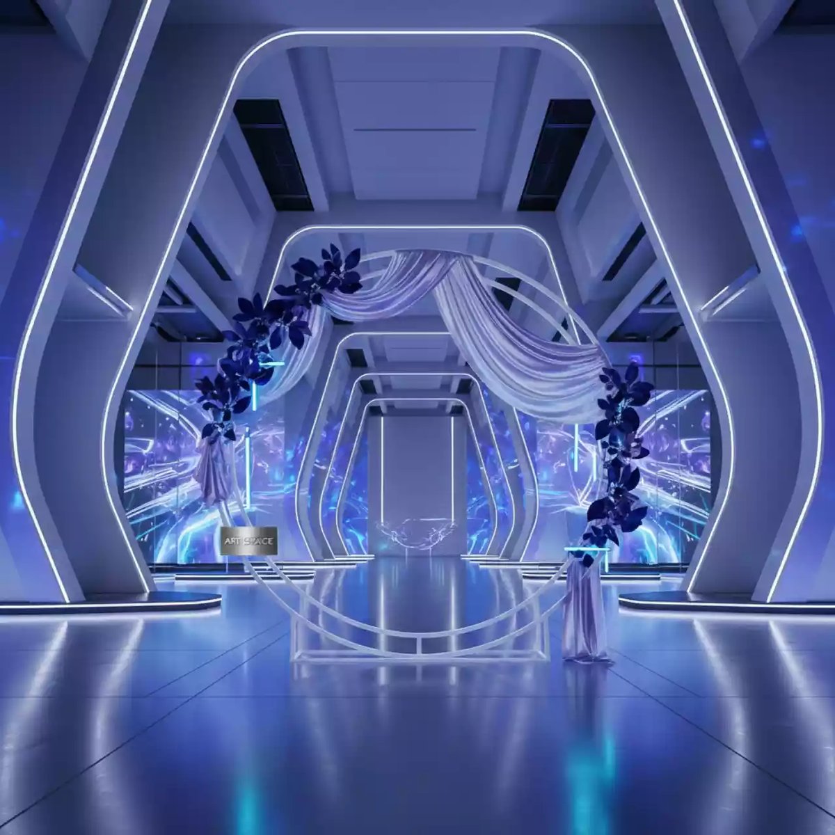 Аренда Каркас арки круглый d 1,95 м h 2,1 м в Гранд Отель Сочи — ART SPACE