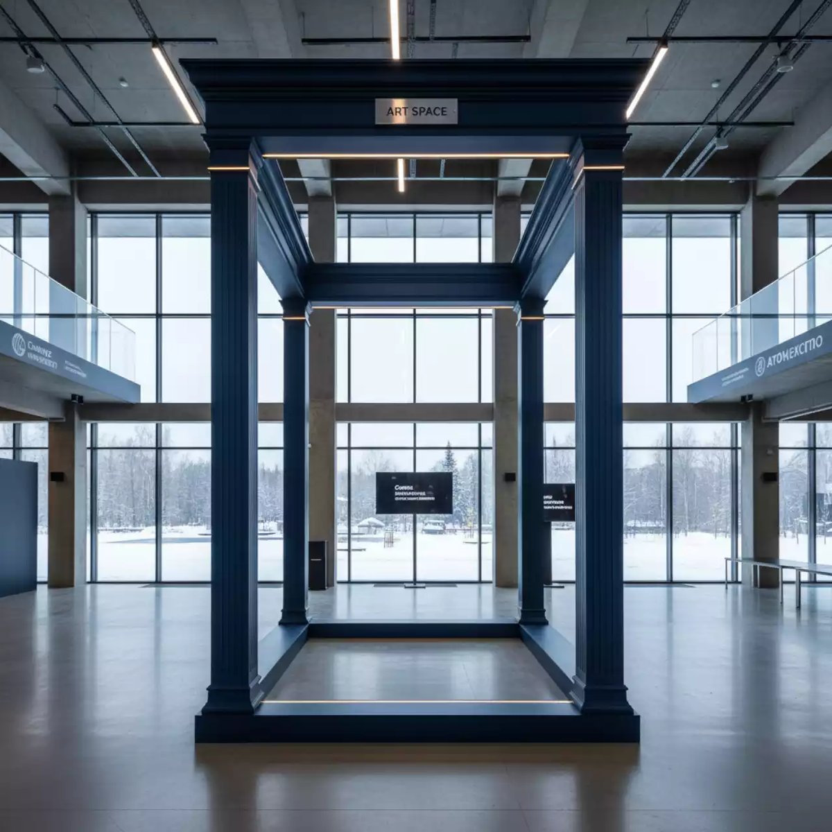 Аренда Каркас деревянный 3х2х5 метра в Университете «Сириус» — ART SPACE