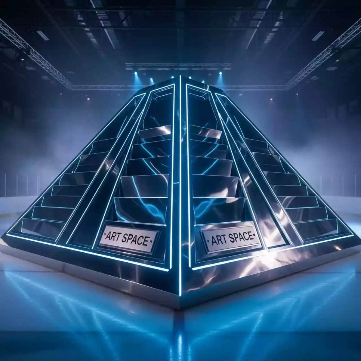 Аренда Каркас Майя металл в Керлинговом центре «Ледяной куб» — ART SPACE