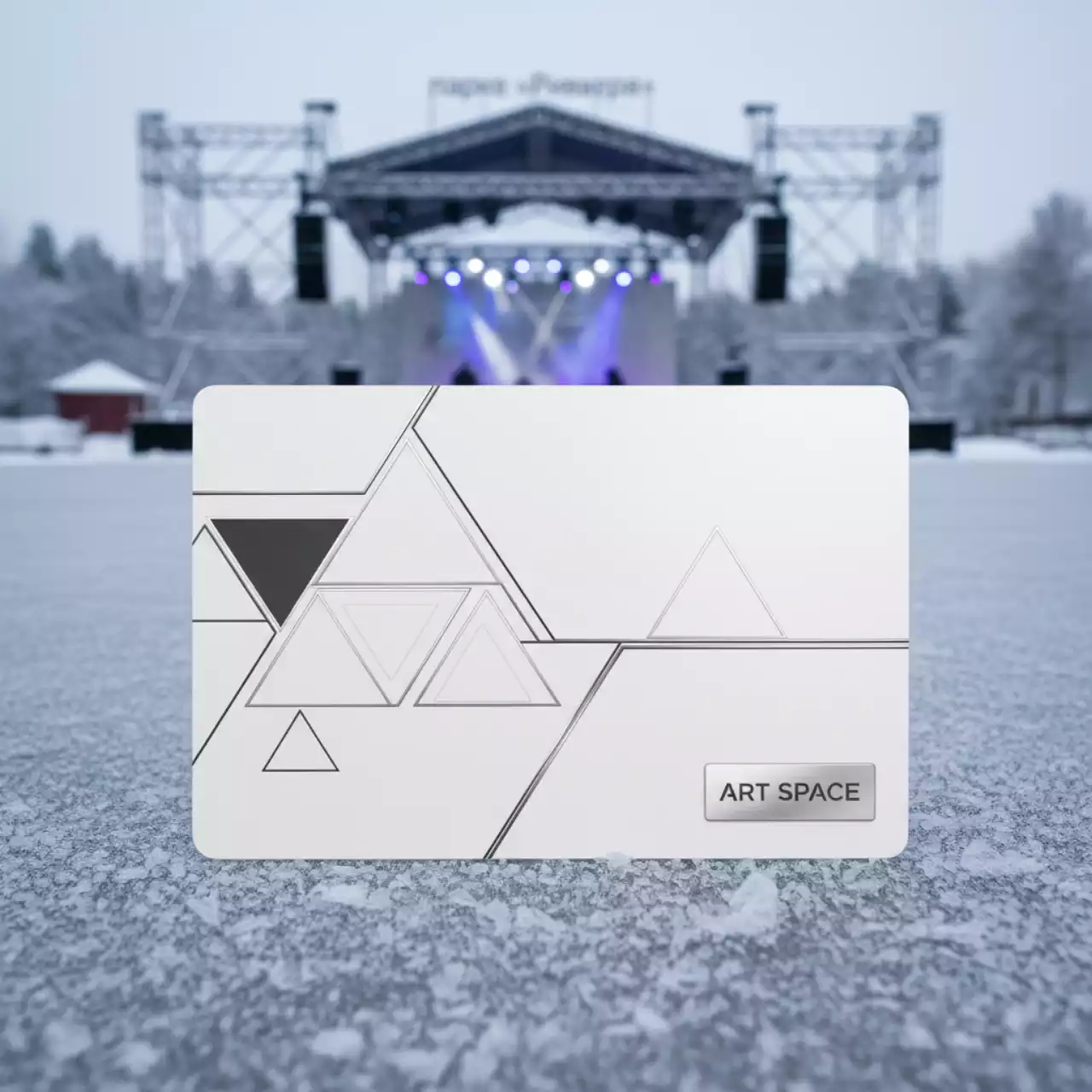 Аренда Карта Advent Solid EM Marin CR80 с UID 125 kHz TK4100 для прямой печати в парке «Ривьера» — ART SPACE