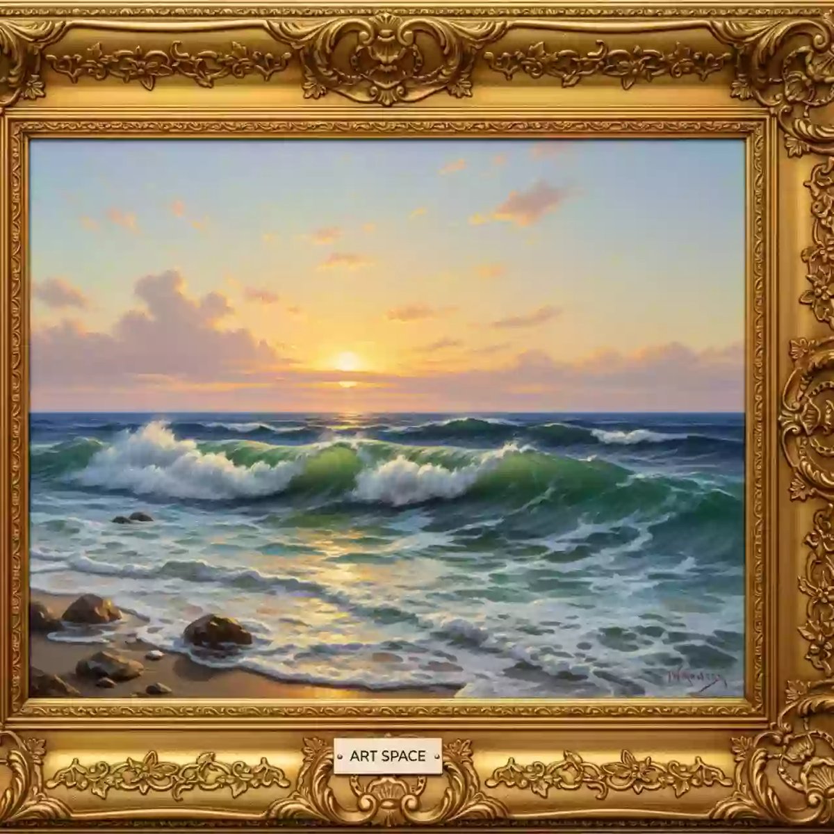 Аренда Картина Айвазовский Иван № 04 в ресторане «Паруса» — ART SPACE