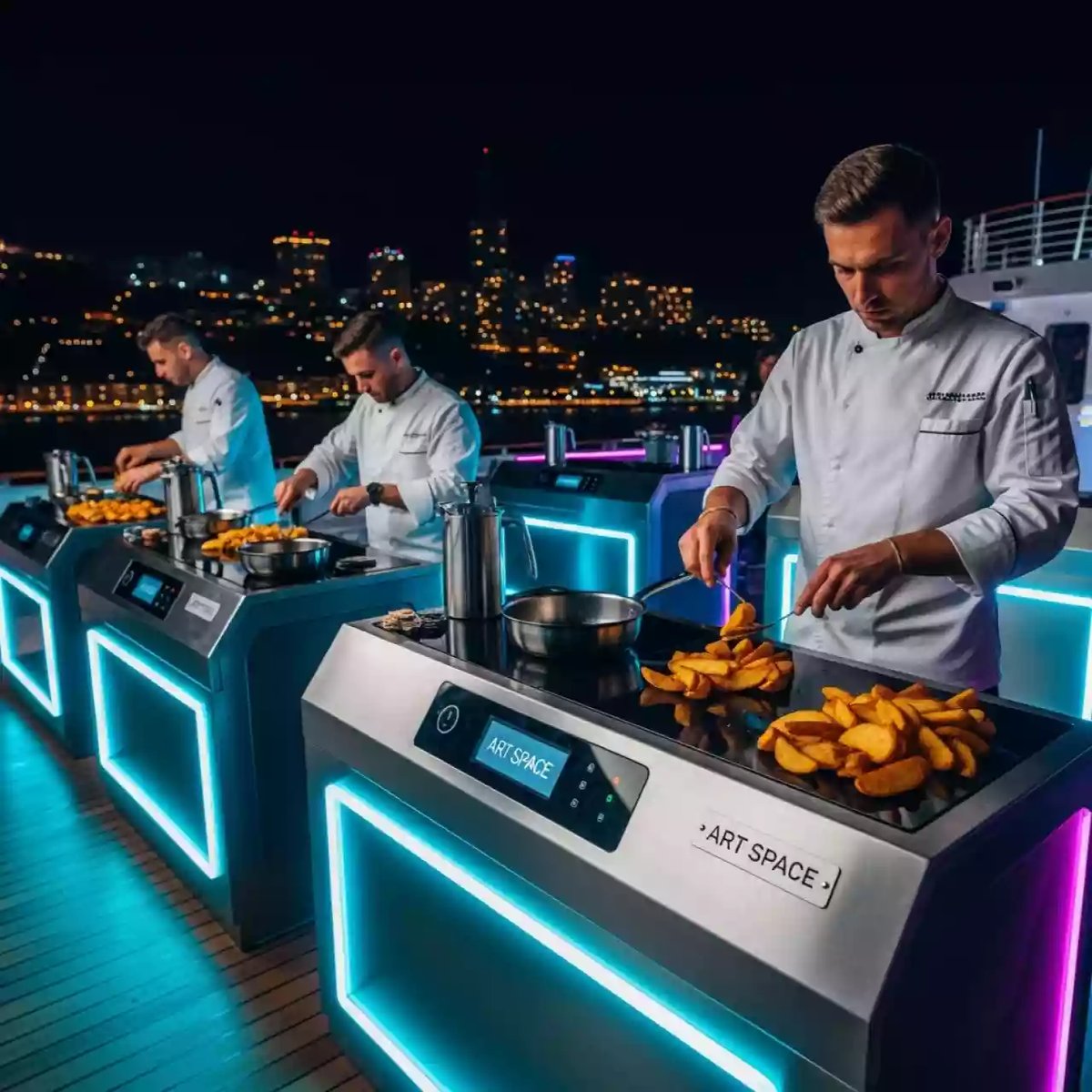 Аренда Картофель по деревенски мастер класс на теплоходе «Дагомыс» — ART SPACE