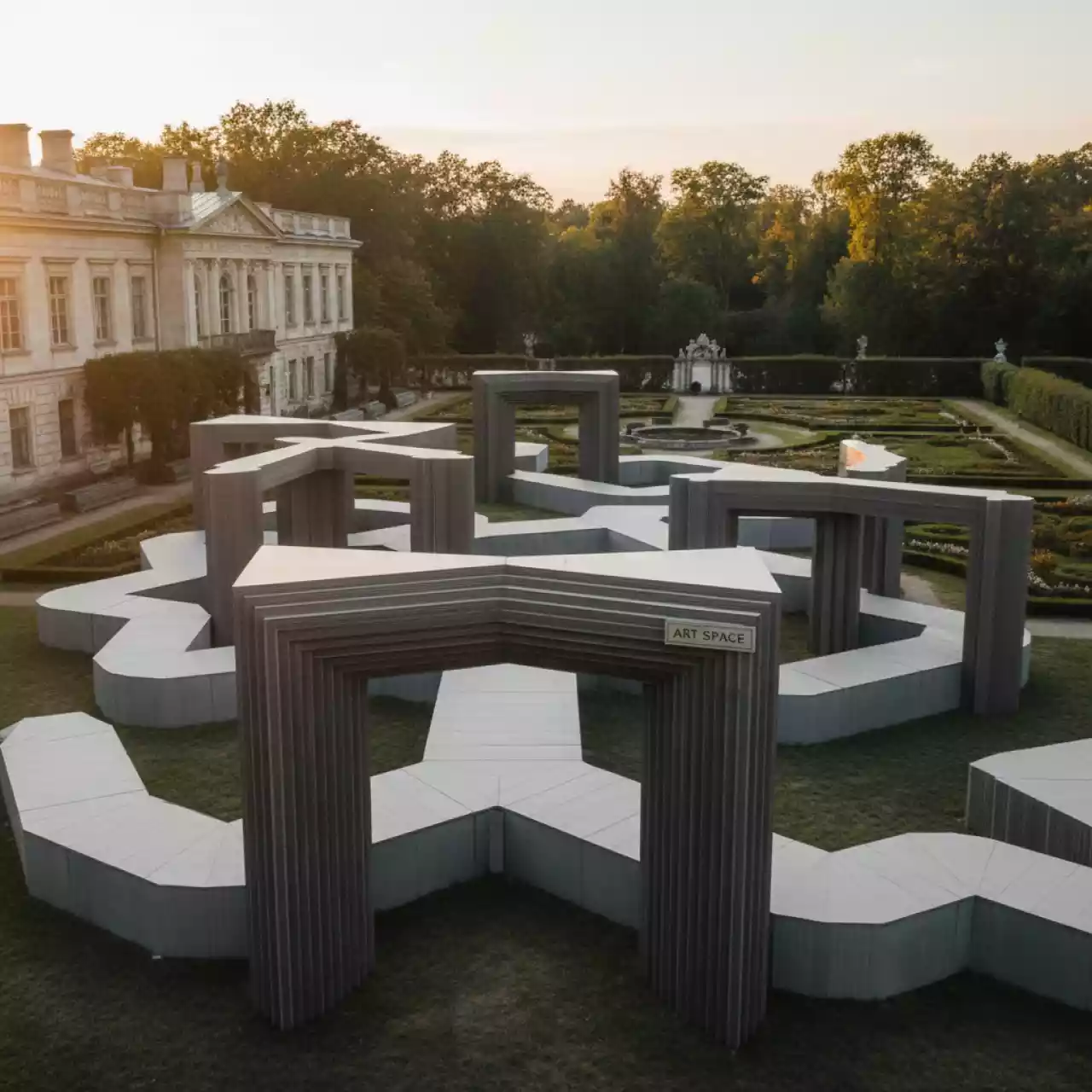 Аренда Картон JINBOARD серый 1500 м² в усадьбе Голицына — ART SPACE