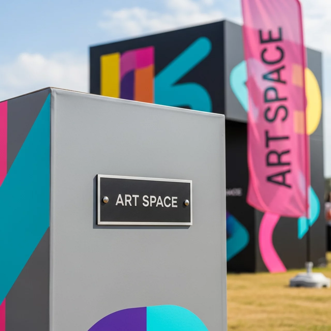 Аренда Картон JINBOARD серый на территории Морпорта Сочи — ART SPACE