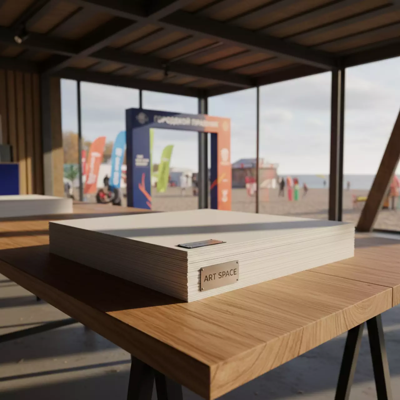 Аренда Картон Lomond самоклеящийся двухсторонний 170 м² 230х330 мм на пляже «Мандарин» — ART SPACE