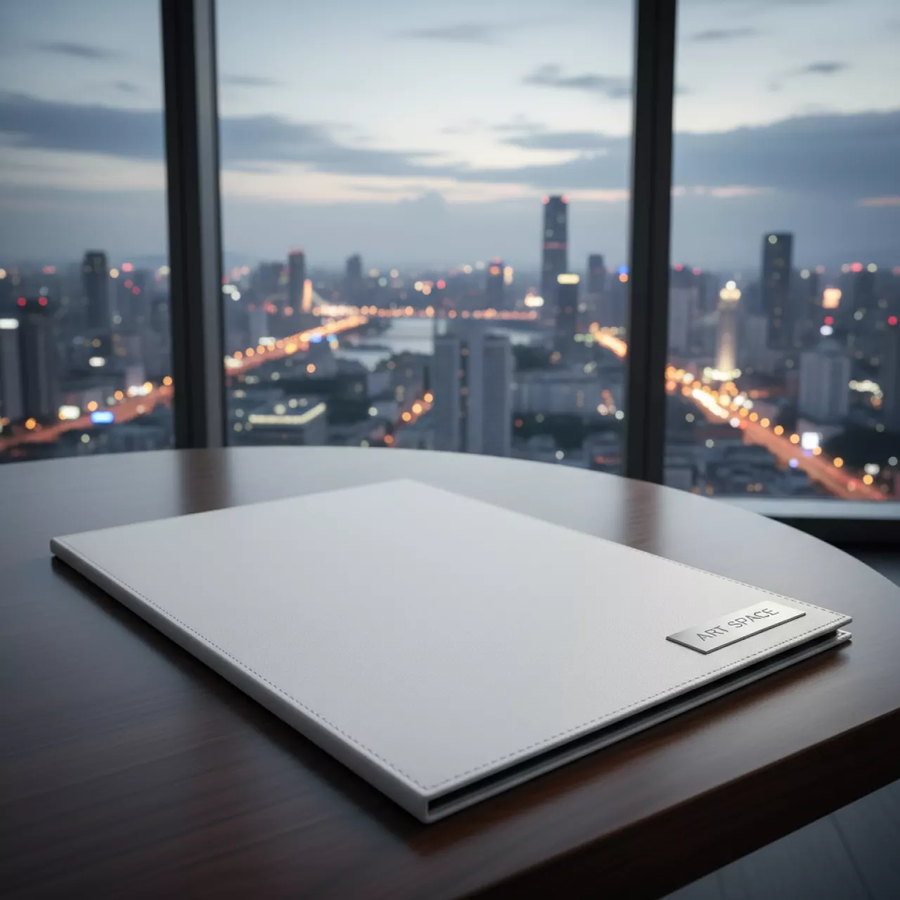 Аренда Картонная обложка для переплета кожа A4 230 г м² белая в Panorama by Mercure — ART SPACE