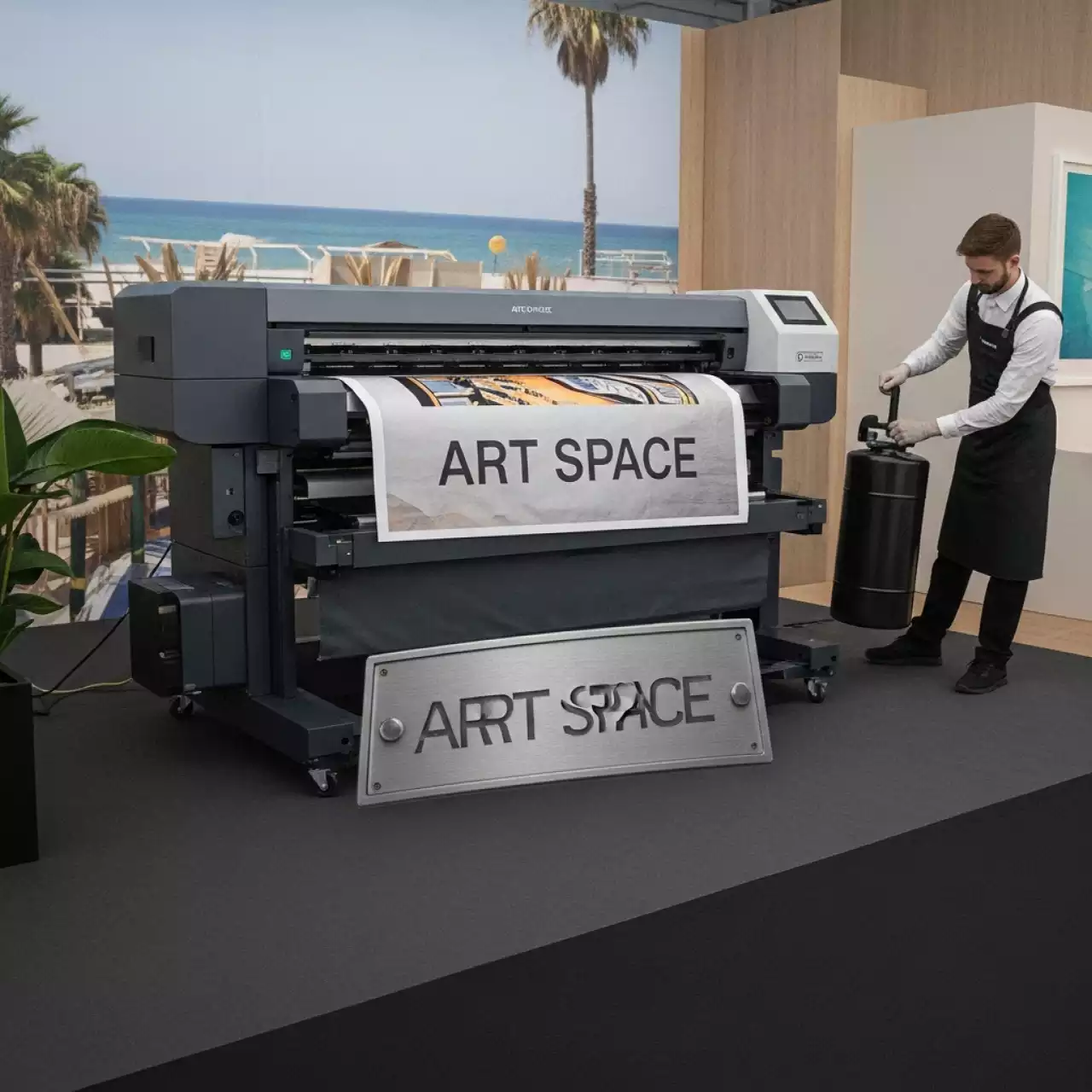 Аренда Картридж для Canon PFI 120 black ITSinks 130 мл на пляже «Мандарин» — ART SPACE