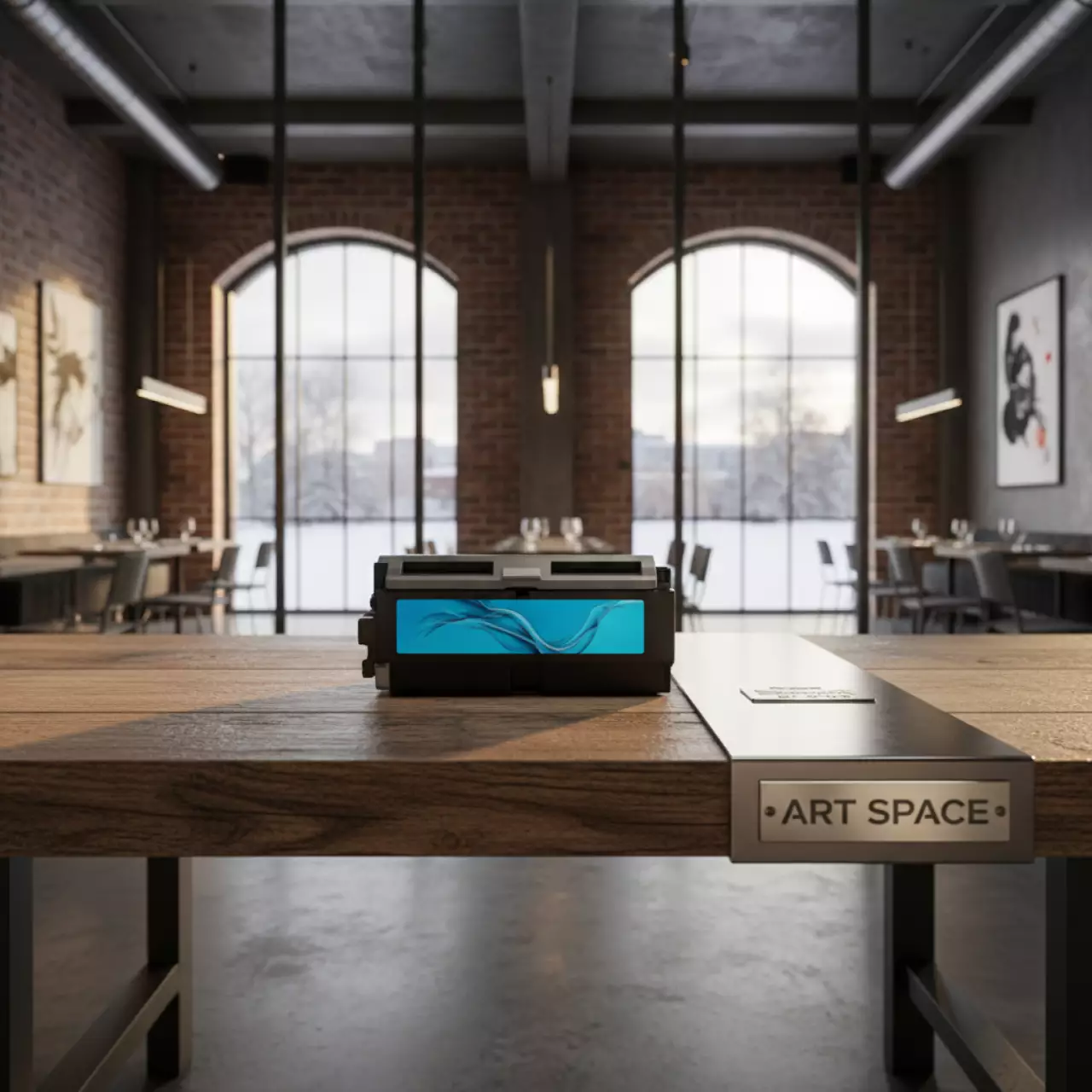 Аренда Картридж для плоттера Canon PFI 1000B Blue 80 мл 0555C001 в ресторане «Voda» — ART SPACE