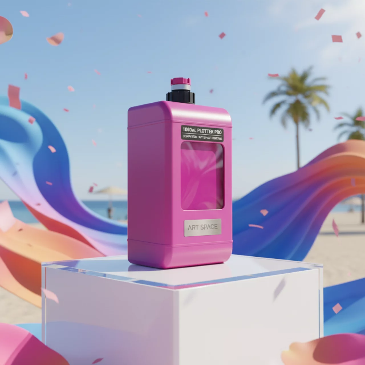 Аренда Картридж для плоттера Canon PFI 1000PM Photo Magenta 80 мл 0551C001 в пляжном комплексе VinoGrad — ART SPACE