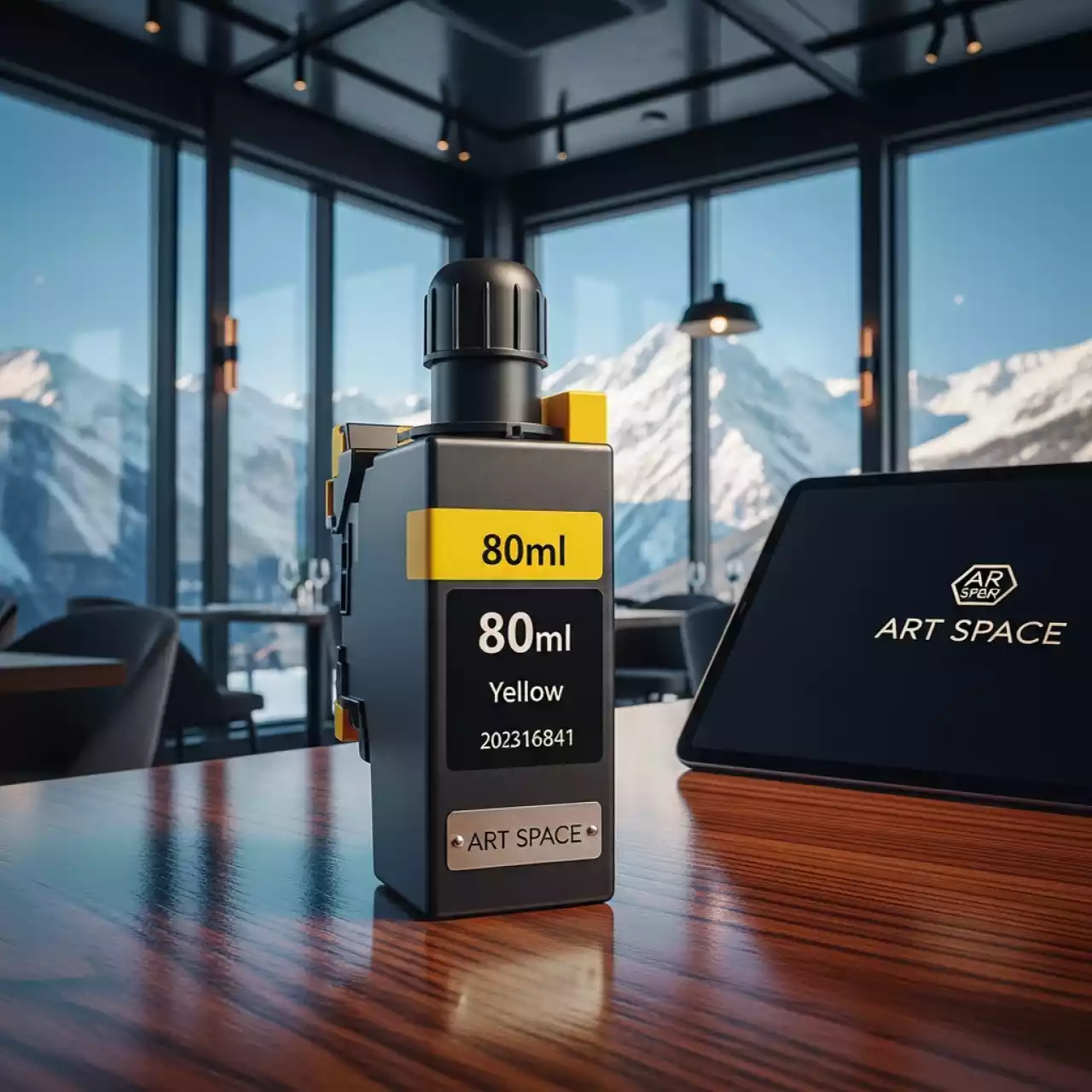 Аренда Картридж для плоттера Canon PFI 1000Y Yellow 80 мл 0549C001 в ресторане «Высота 5642» — ART SPACE