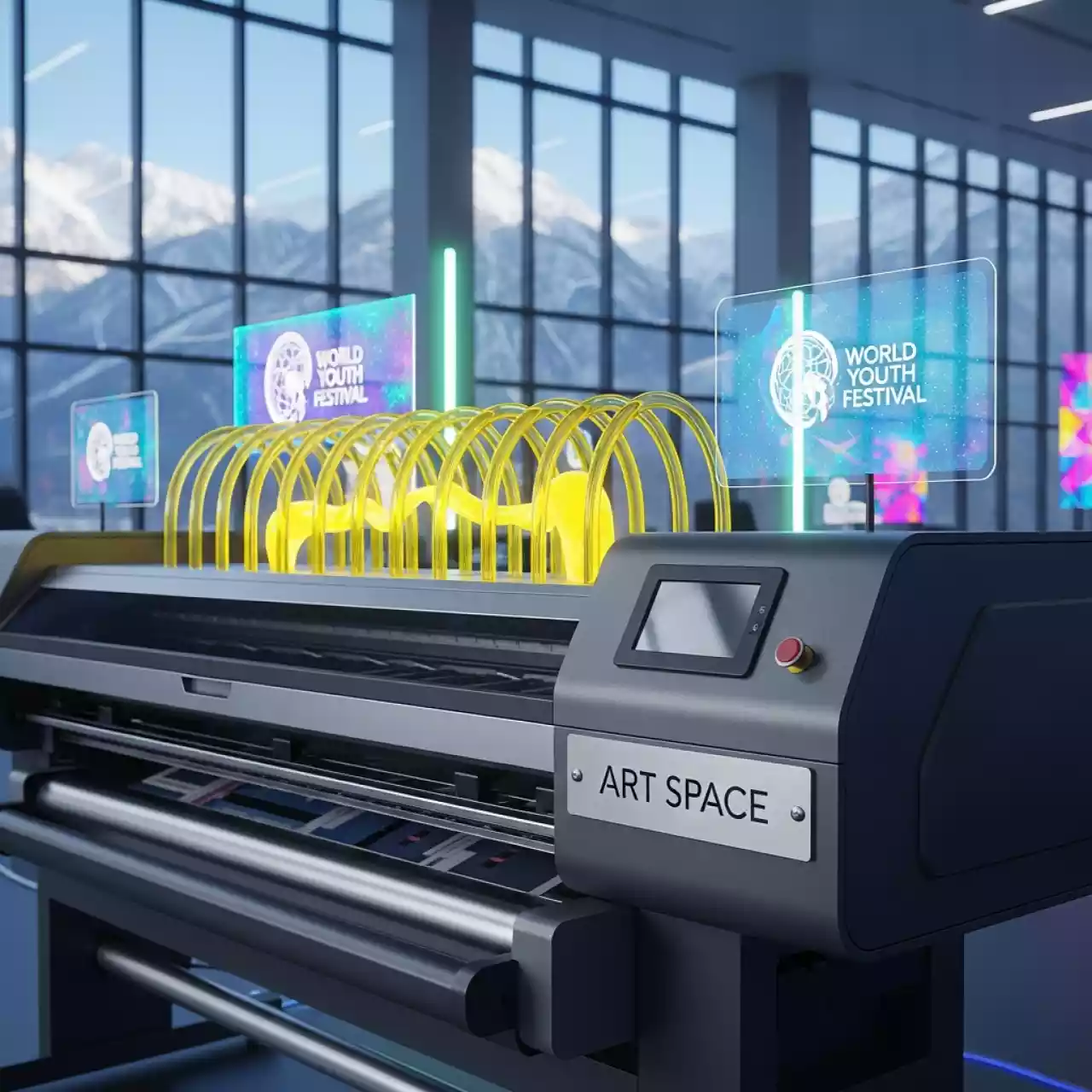 Аренда Картридж для плоттера Canon PFI 101Y Yellow 130 мл 0886B001 в Университете «Сириус» — ART SPACE