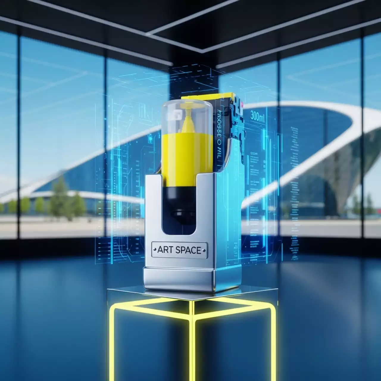 Аренда Картридж для плоттера Canon PFI 320 Yellow 300 мл в ОКЦ «Галактика» — ART SPACE