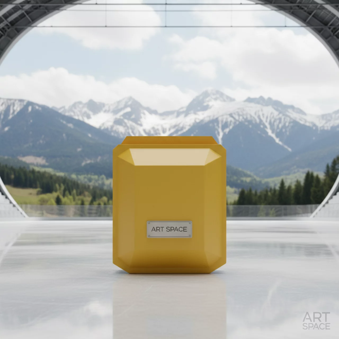 Аренда Картридж для плоттера HP 873Y Yellow Latex 3 л в ледовом дворце «Роза Хутор» — ART SPACE