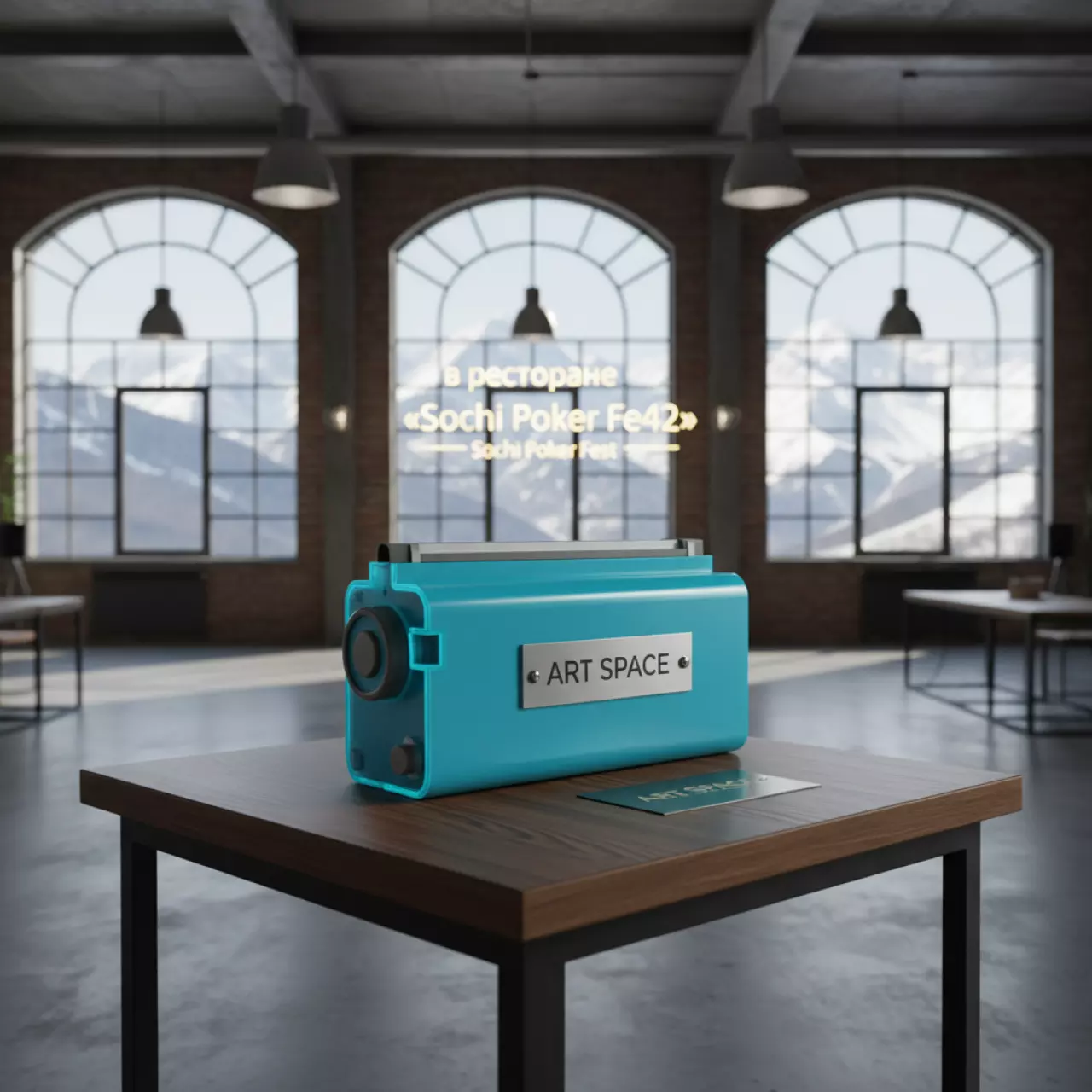 Аренда Картридж для плоттера HP DesignJet 728 Cyan 130 мл в ресторане «Высота 5642» — ART SPACE