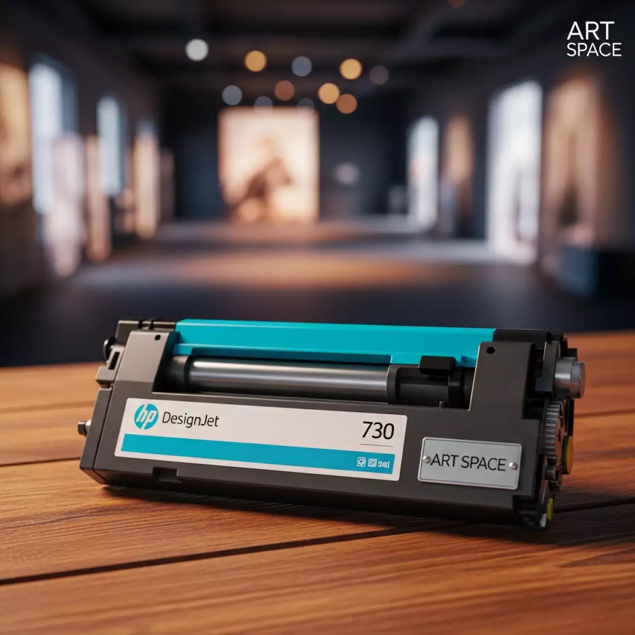 Аренда Картридж для плоттера HP DesignJet 730 Cyan 300 мл на площадке Rosa Peak (2320м) — ART SPACE