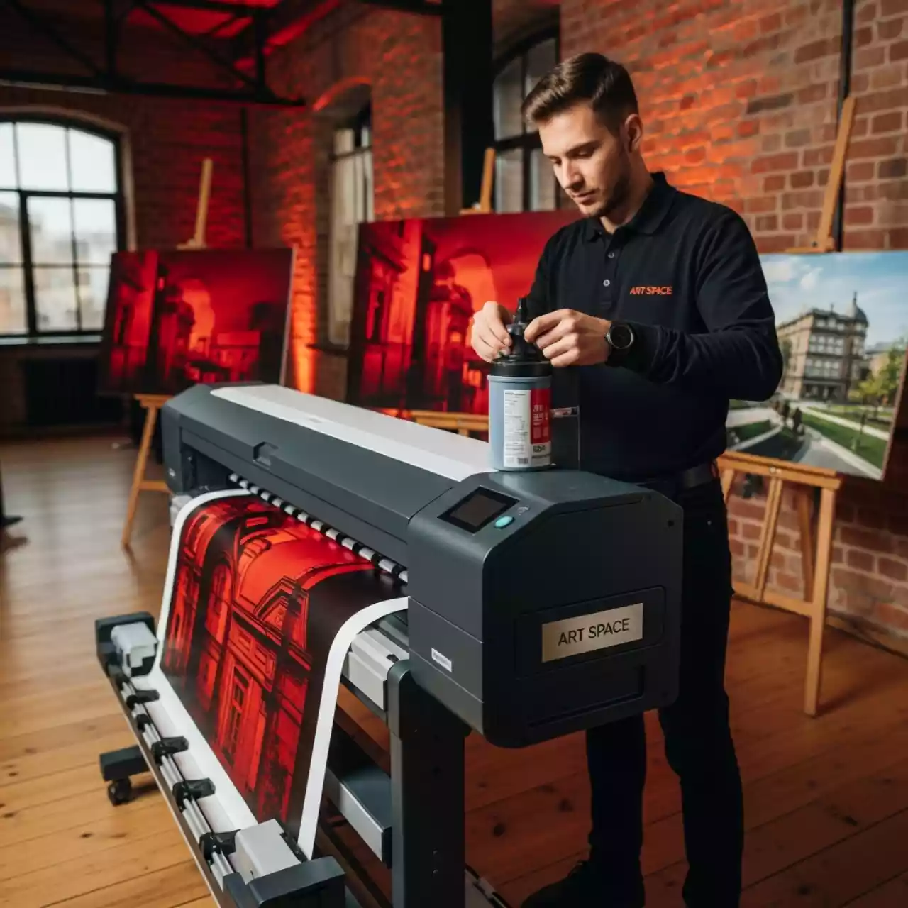 Аренда Картридж для плоттеров Canon PFI 101R Red 130 мл в Boutique Hotel PORTUM 1905 — ART SPACE