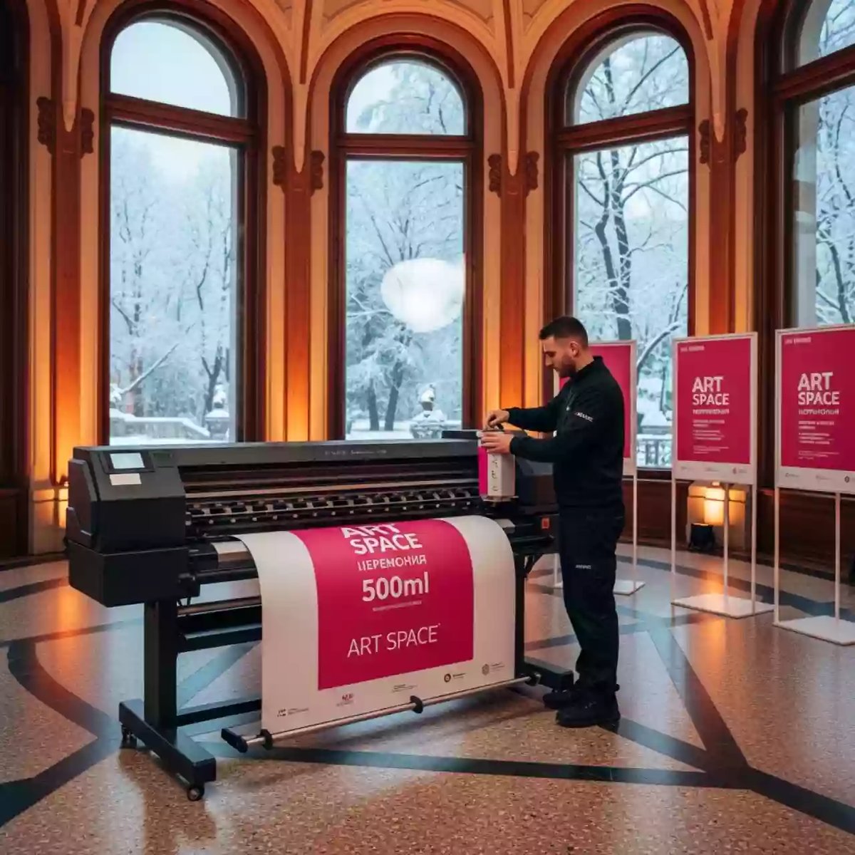 Аренда Картридж для плоттеров ColorWave 700 Magenta 500 мл 9786B005 на вилле «Анна» — ART SPACE