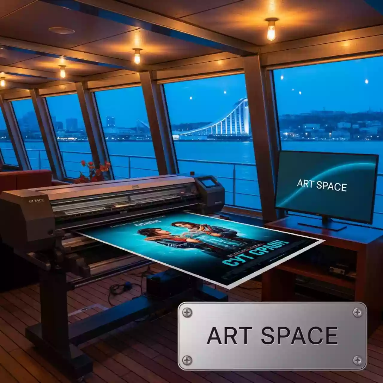 Аренда Картридж для плоттеров Cyan Canon PFI 703C 700 мл на VIP теплоходе (Морпорт Сочи) — ART SPACE