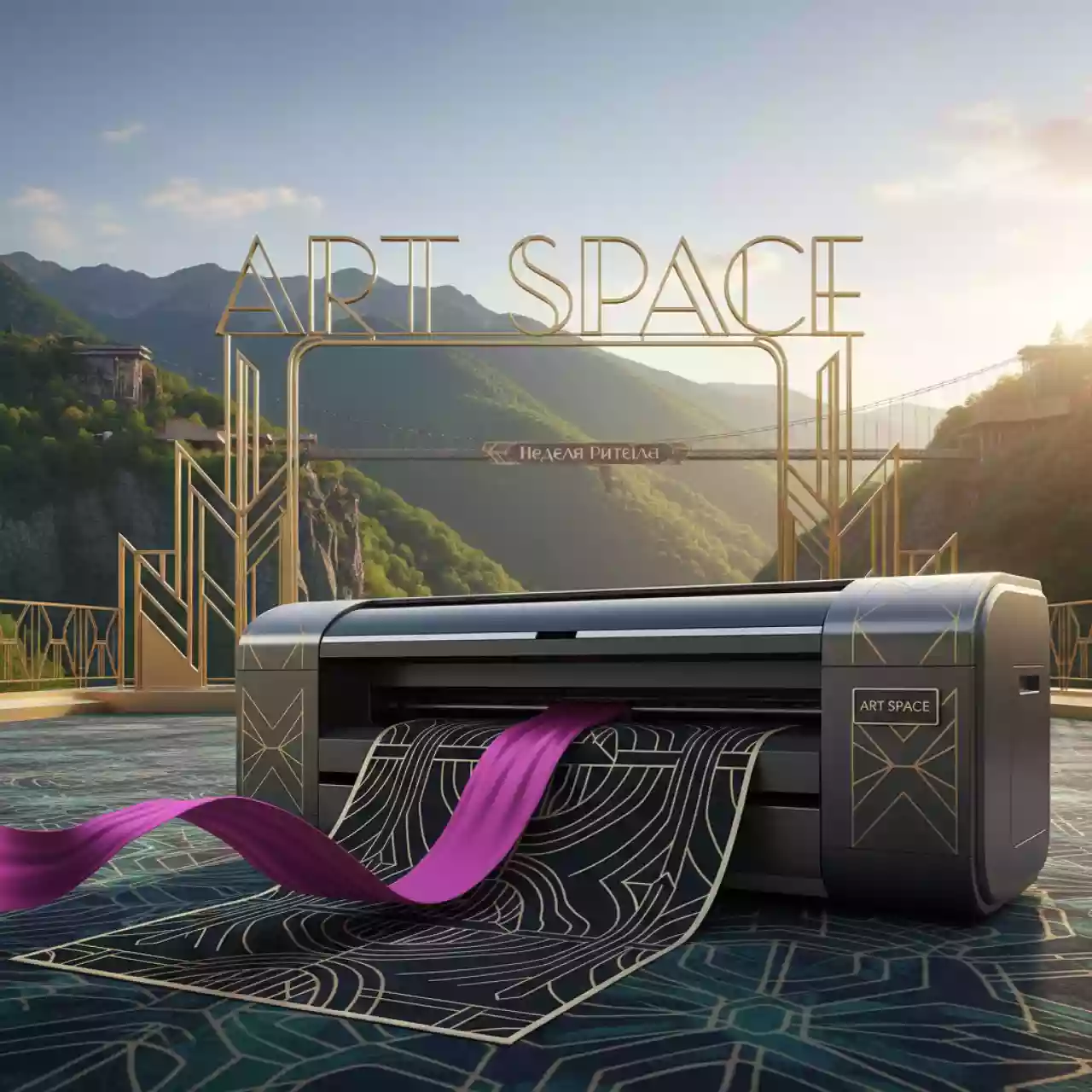 Аренда Картридж для плоттеров Epson T580A Vivid Magenta 80 мл в Skypark Sochi — ART SPACE
