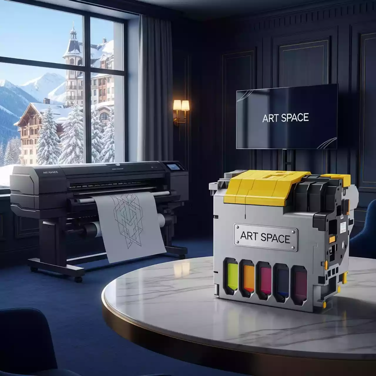 Аренда Картридж для плоттеров Epson T6364 Yellow 700 мл в Гранд Отель Поляна — ART SPACE