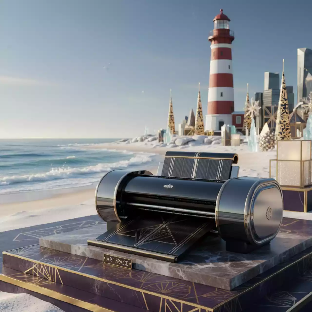 Аренда Картридж для плоттеров Epson T913D Violet 200 мл C13T913D00 на пляже «Маяк» — ART SPACE