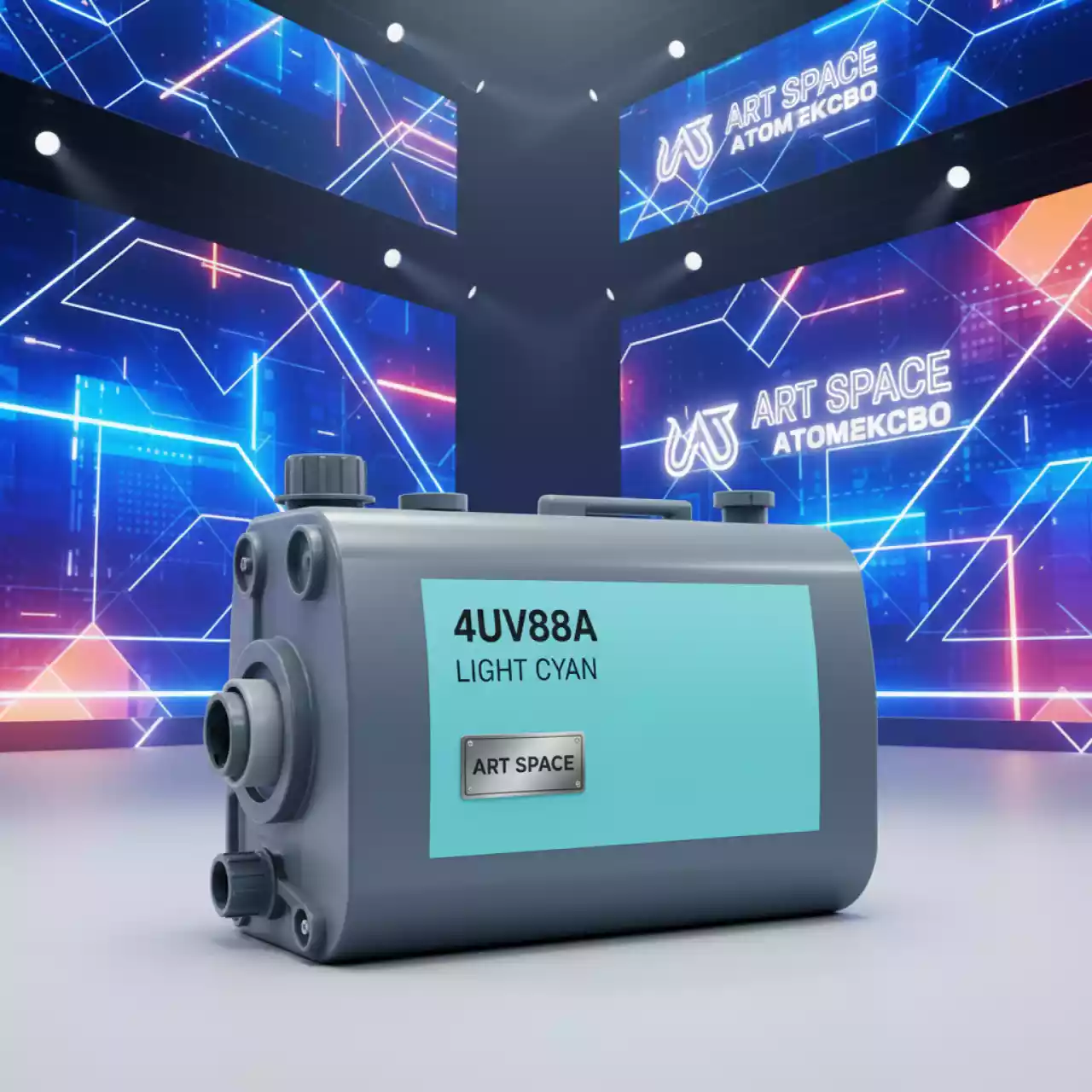 Аренда Картридж для плоттеров HP 873 3 liter Lt Cyan latex ink cartridge 3 л 4UV88A в VK Stadium Sirius — ART SPACE