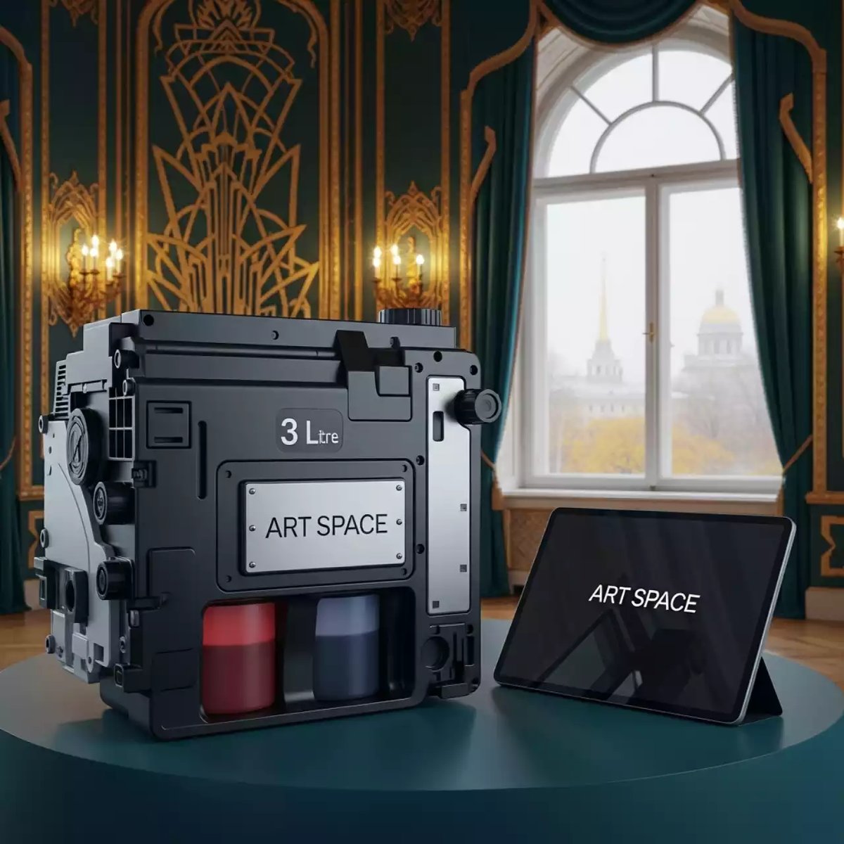 Аренда Картридж для плоттеров HP 873 3 liter optimizer latex ink cartridge 3 л 4UV90A на вилле «Анна» — ART SPACE