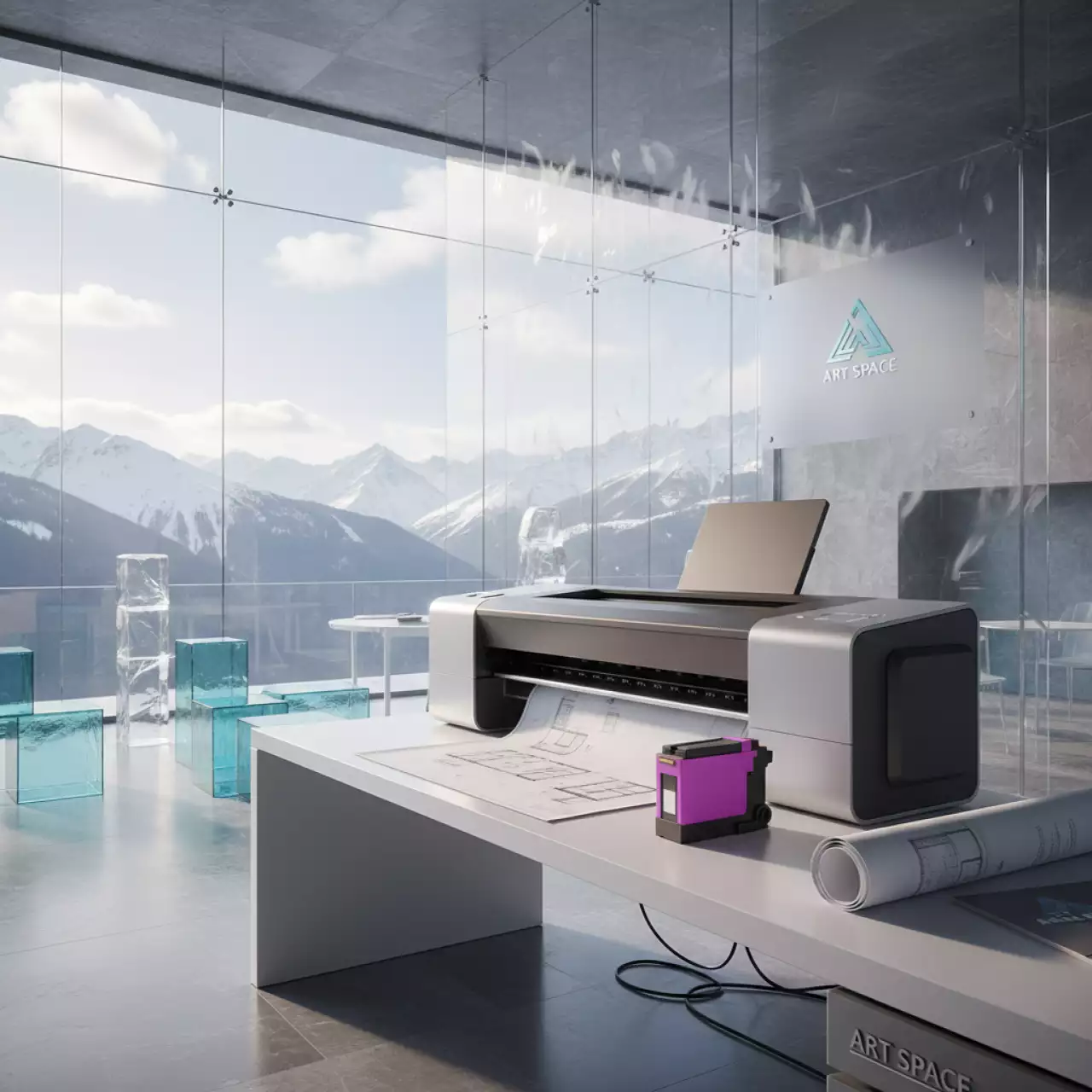 Аренда Картридж для плоттеров HP DesignJet 712 magenta 29 мл в ледовом дворце «Роза Хутор» — ART SPACE