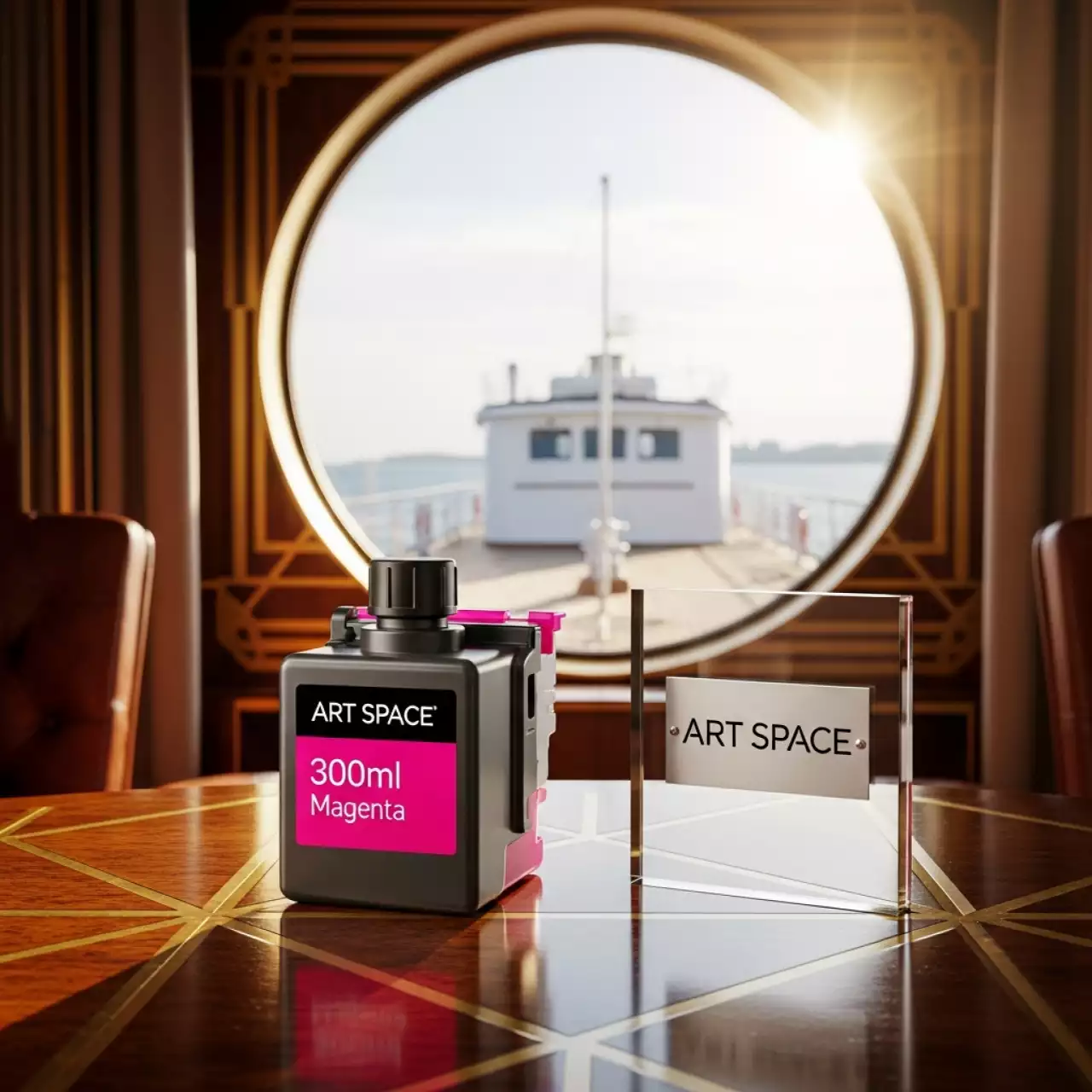 Аренда Картридж для плоттеров HP DesignJet 728 magenta 300 мл F9K16A на теплоходе «Дагомыс» — ART SPACE