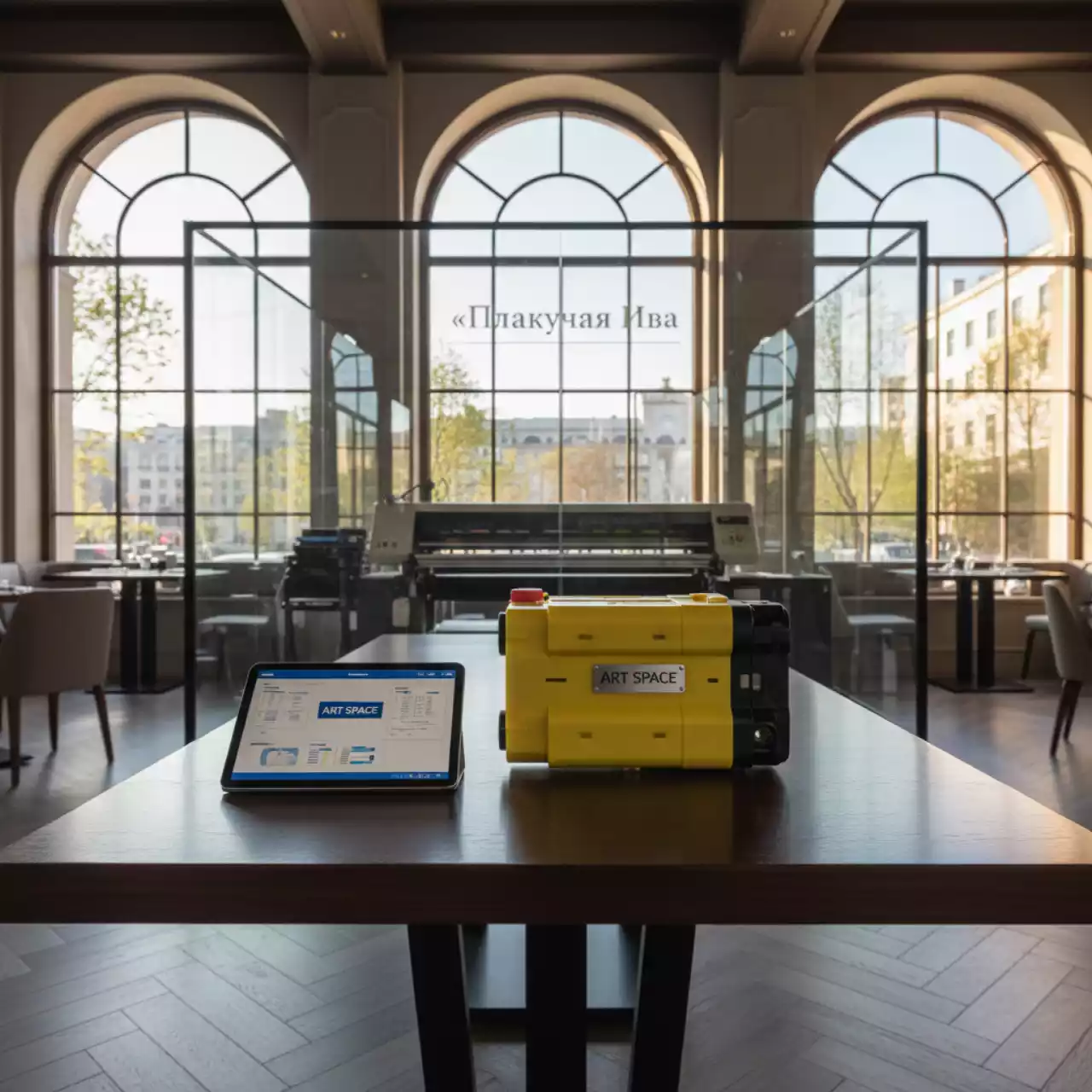 Аренда Картридж для плоттеров HP DesignJet 728 yellow 300 мл в ресторане «Плакучая Ива» — ART SPACE