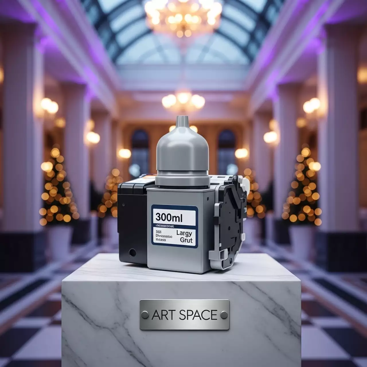 Аренда Картридж для плоттеров HP DesignJet 730 gray 300 мл P2V72A в Radisson Blu Resort & Congress Centre — ART SPACE