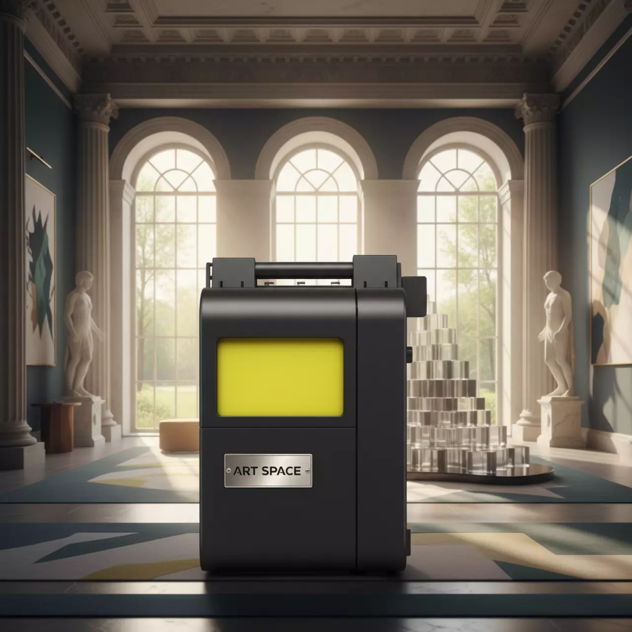 Аренда Картридж для плоттеров ITS CZ697A ITSinks HP Designjet 831 Latex Yellow 775 мл в Green Flow Hotel — ART SPACE