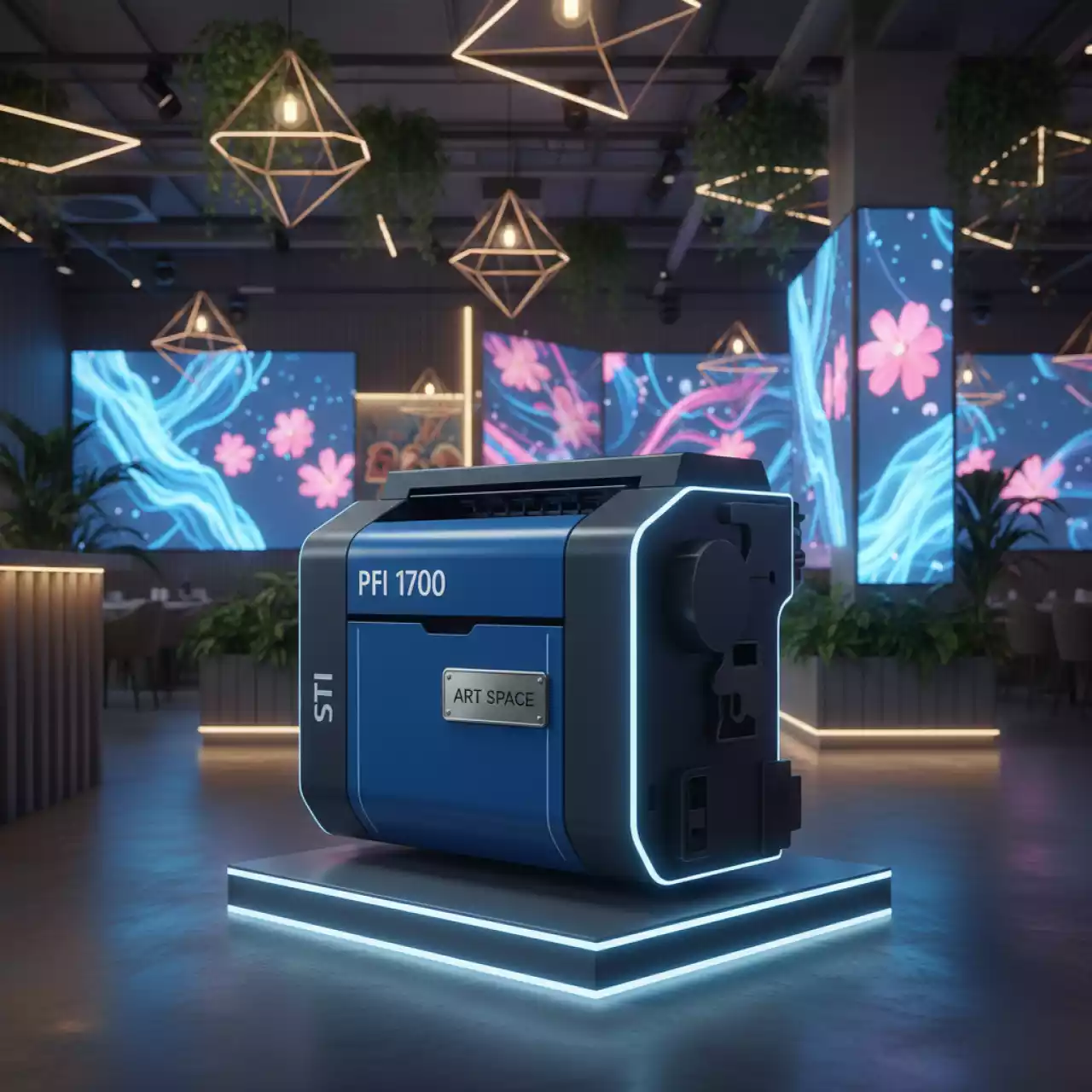 Аренда Картридж для плоттеров ITS для Canon PFI 1700 Blue 700 мл в ресторане «Плакучая Ива» — ART SPACE