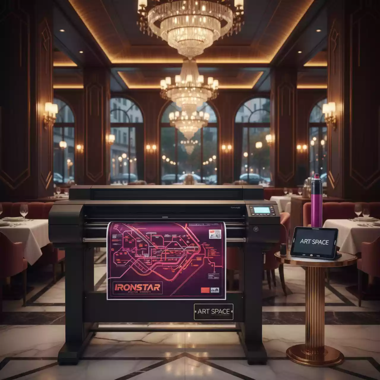 Аренда Картридж для плоттеров ITS для Canon PFI 710 Magenta 700 мл в ресторане «La Terrazza» — ART SPACE